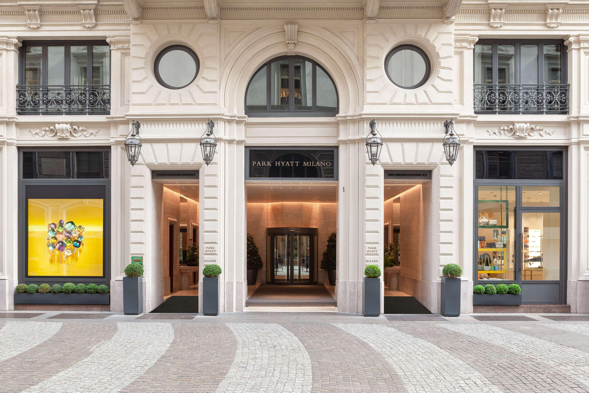 Vista Exterior Park Hyatt Milano