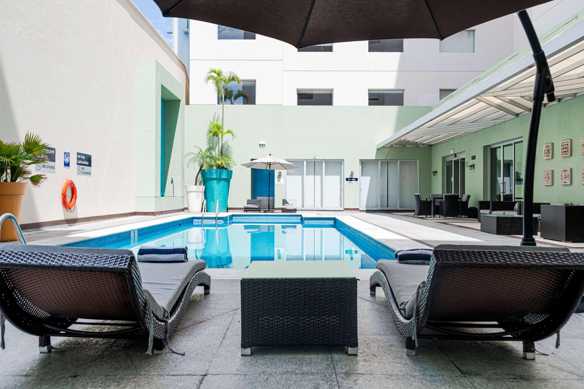 Vista da piscina Hampton by Hilton Veracruz Boca Del Rio