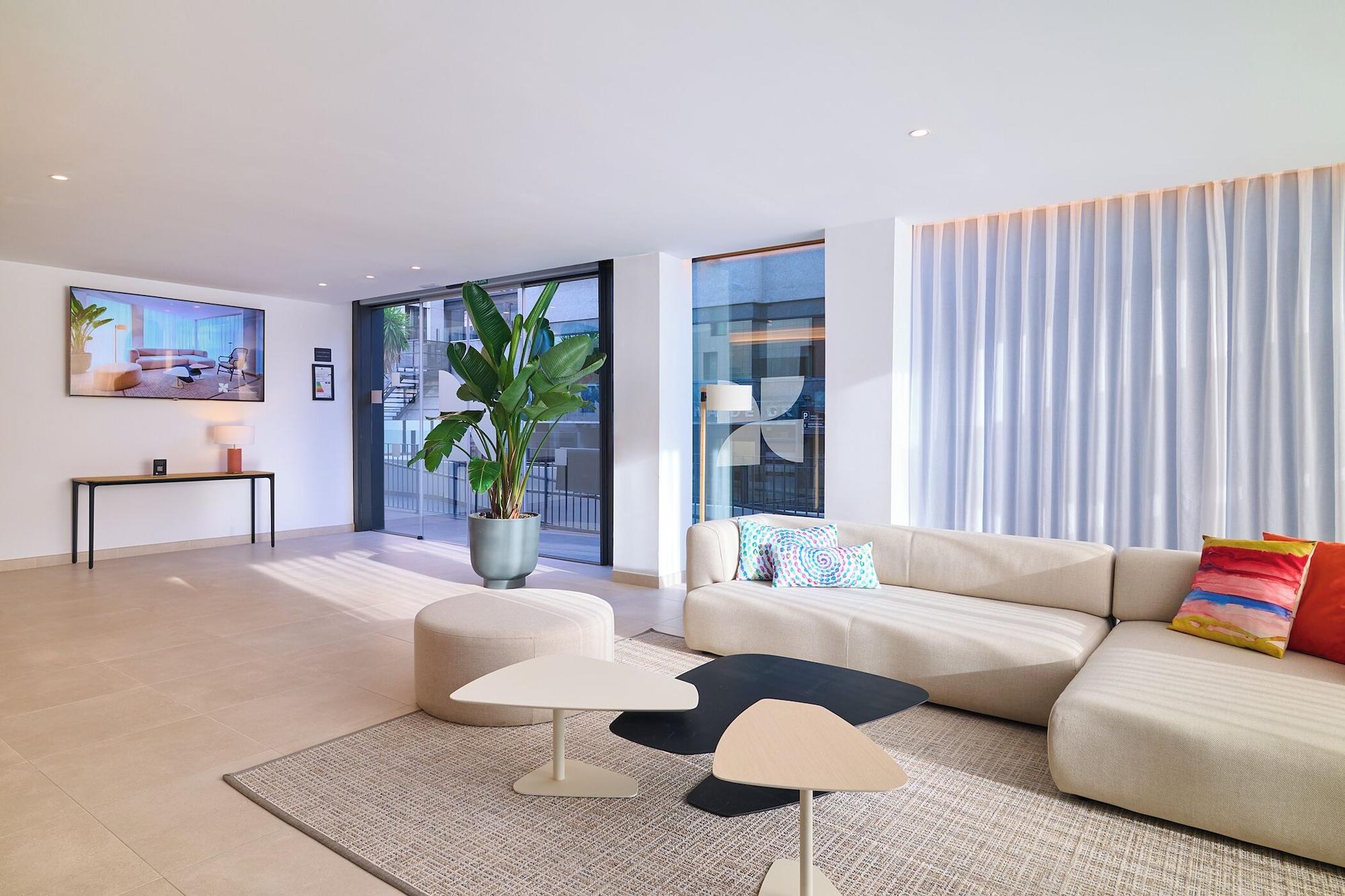 Vista Lobby Apartamentos Luna Suites Granada