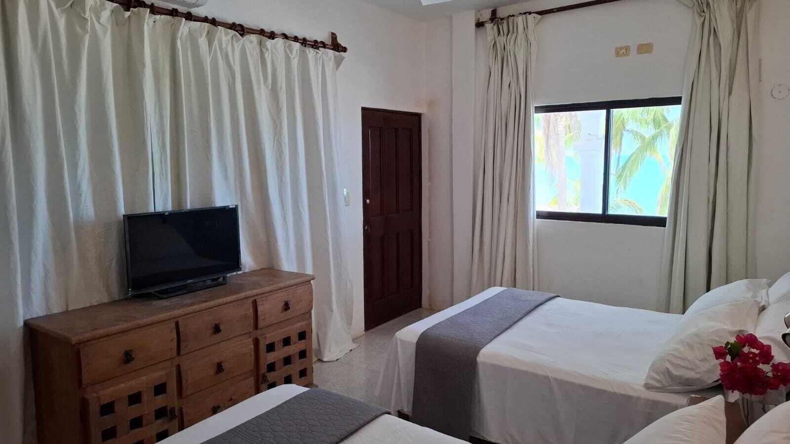 Habitación Casa del viento celestun