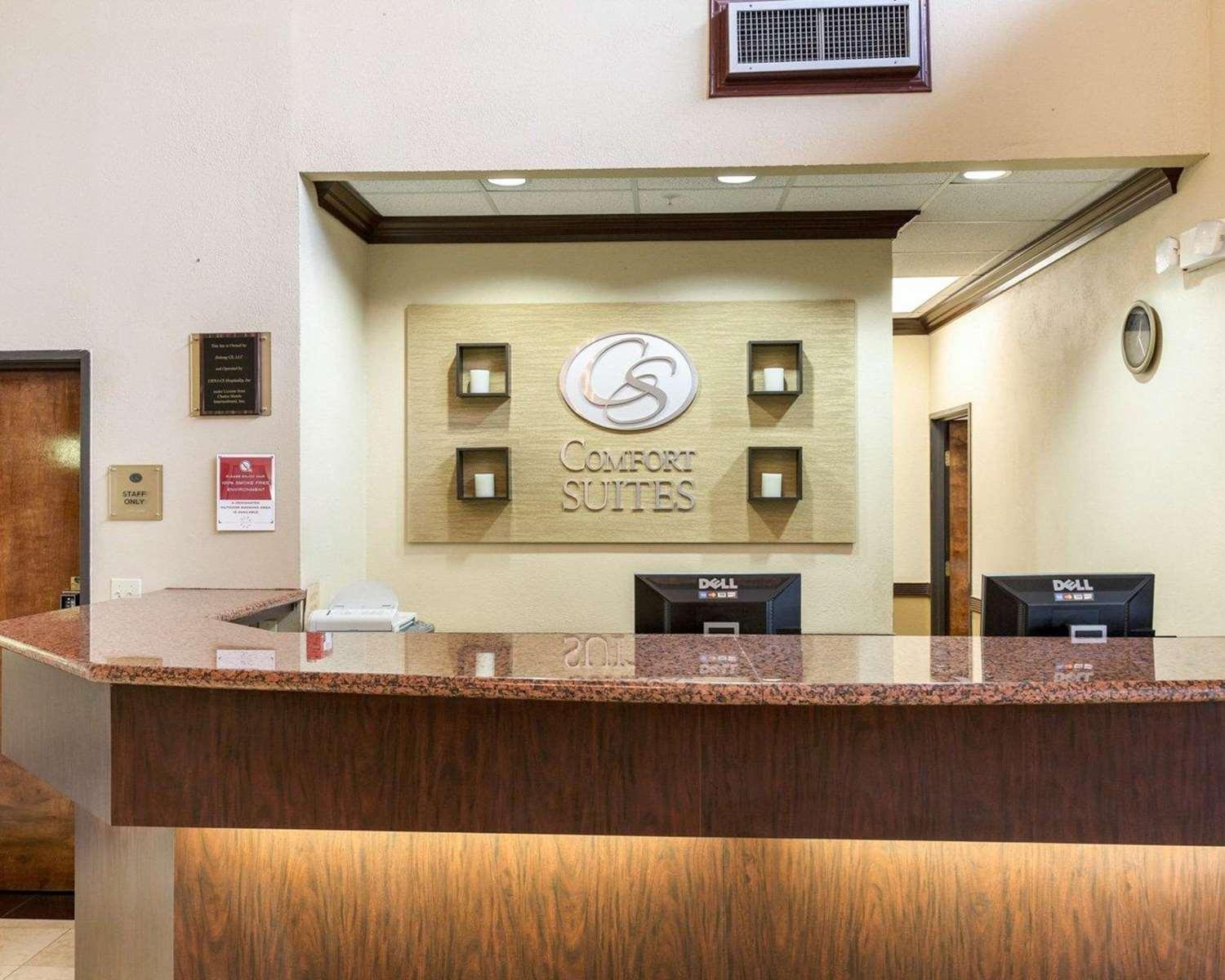 Vista Lobby Comfort Suites Bush Intercontinental Airport