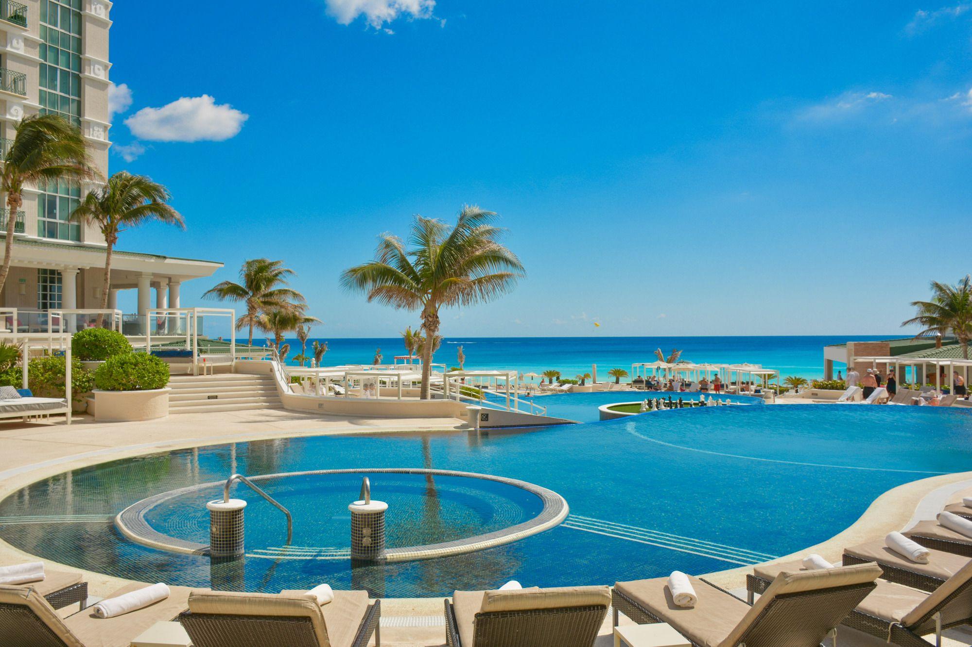 Vista Piscina Sandos Cancun All Inclusive