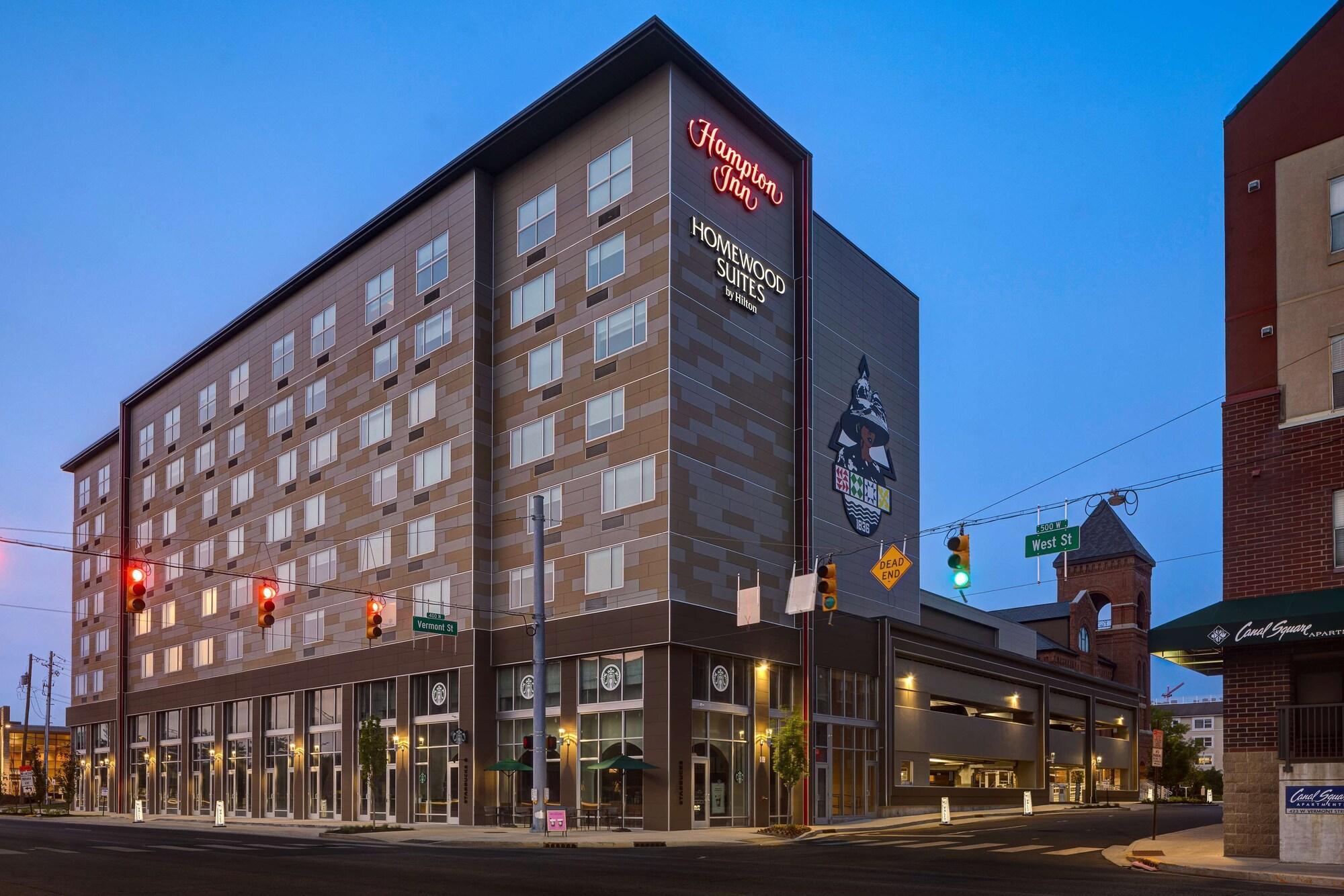 Vista Exterior Hampton Inn Indianapolis Downtown IUPUI