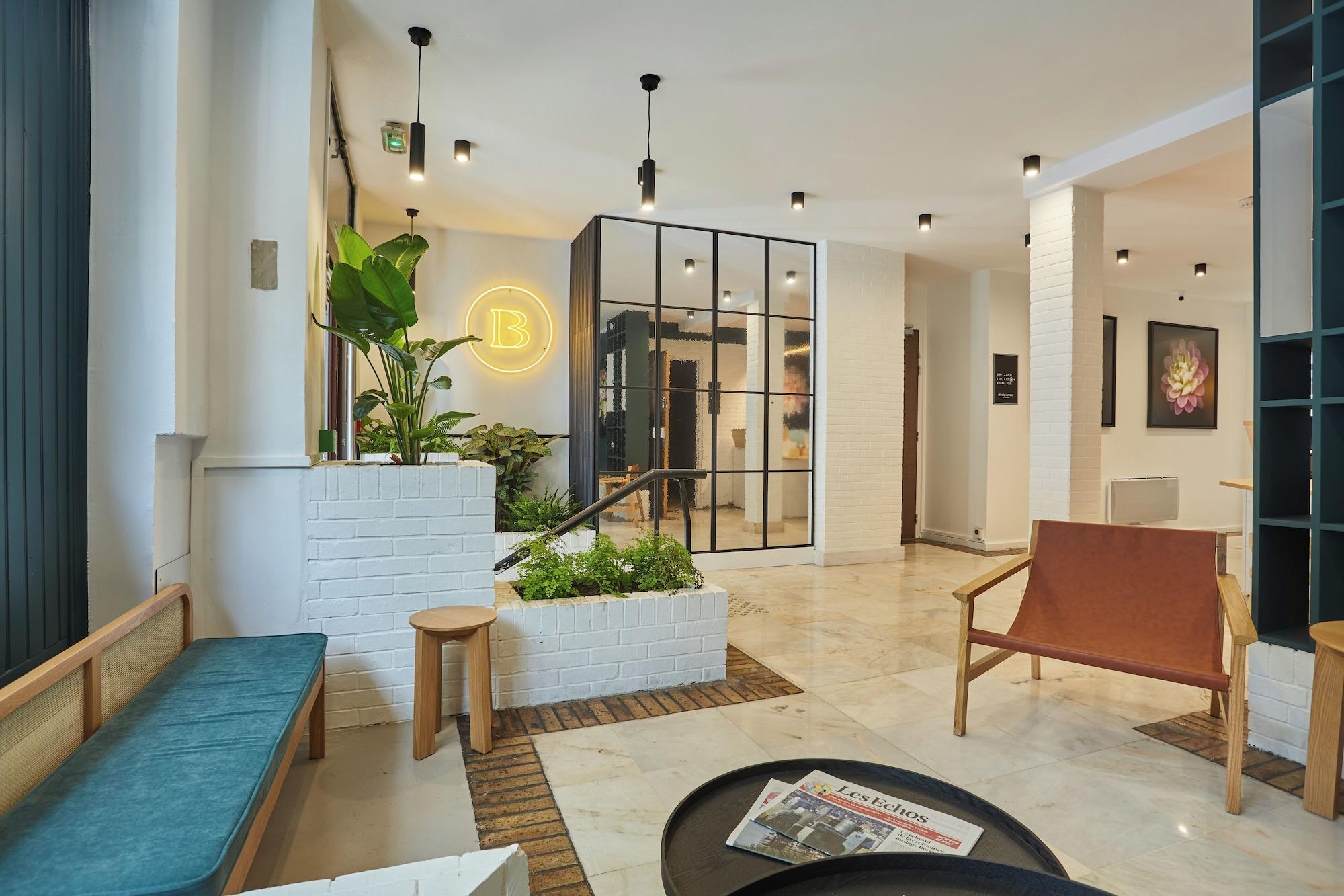 Vista Lobby Hôtel Beauquartier Montmartre