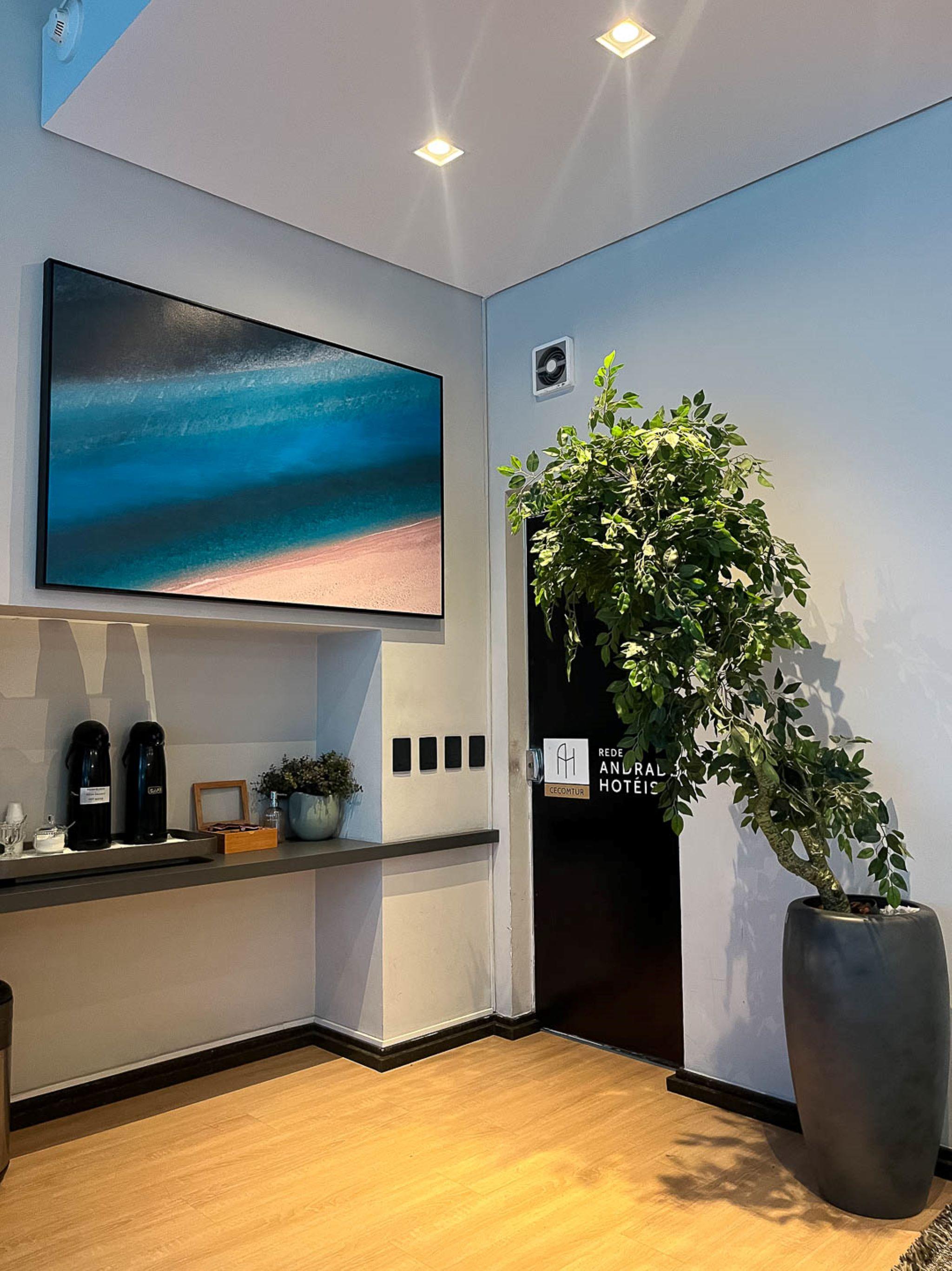 Vista Lobby Rede Andrade Cecomtur