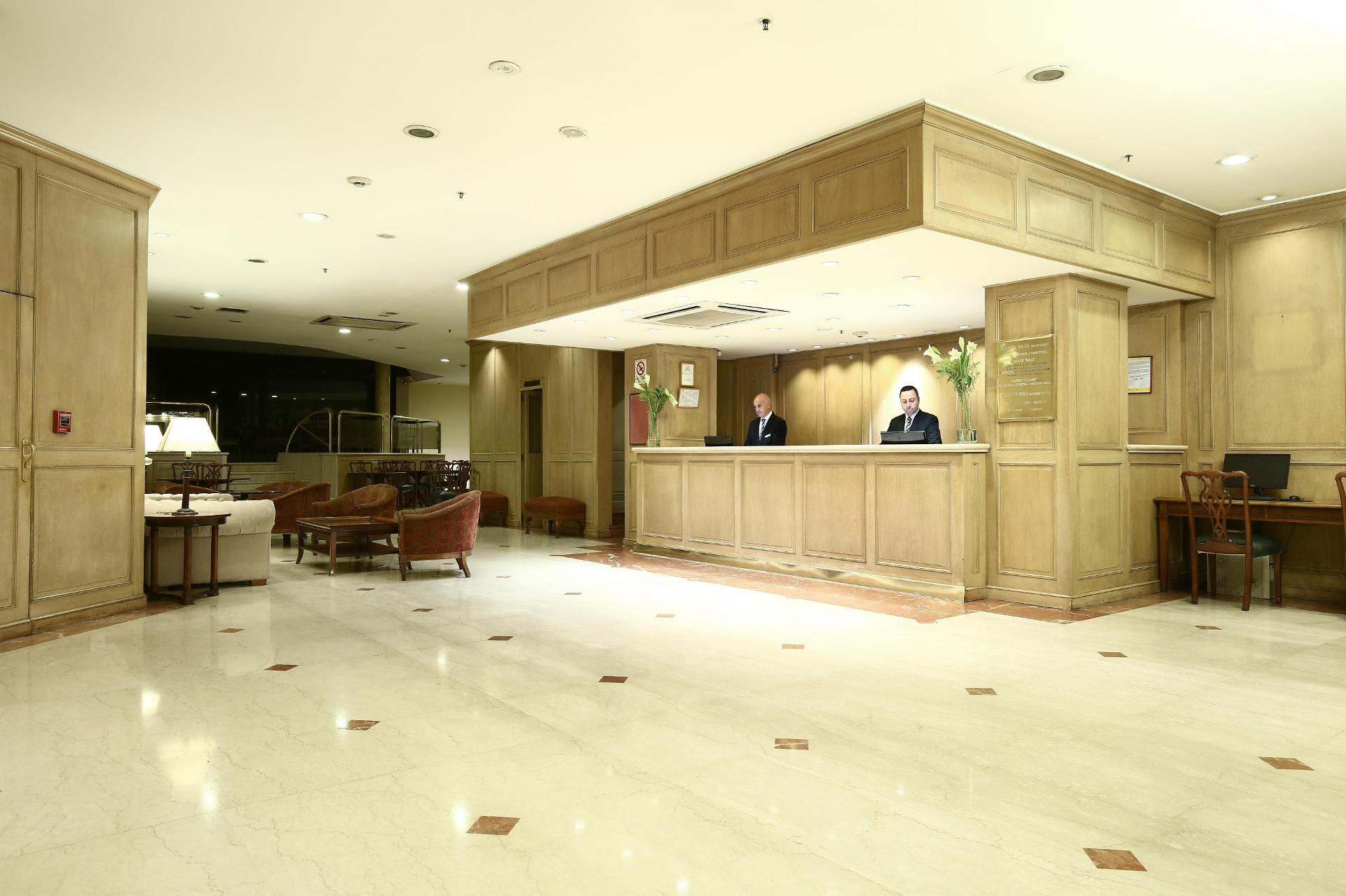 Vista Lobby Cyan Américas Towers Hotel