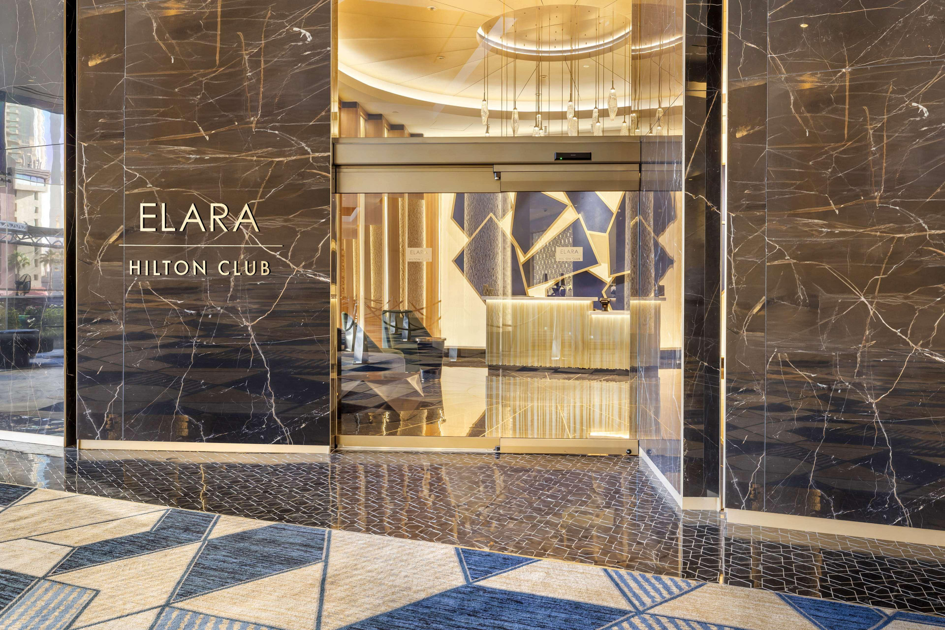 Vista Lobby Hilton Club Elara Las Vegas