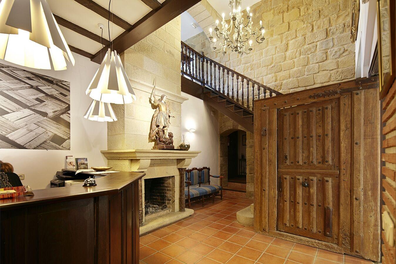 Vista Lobby Saiaz Getaria Hotela