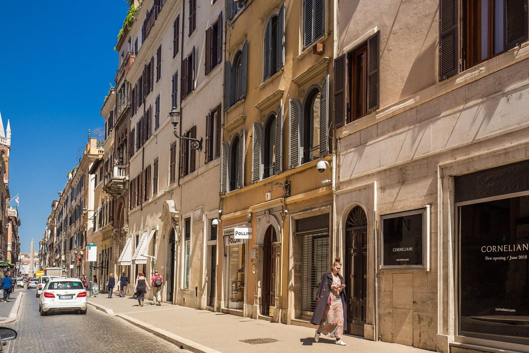 Vista Exterior Piazza di Spagna Comfort Rooms