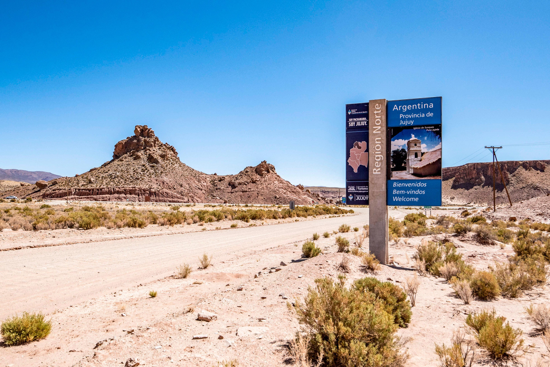 Vista a la montaña Complejo Turístico Pastos Chicos