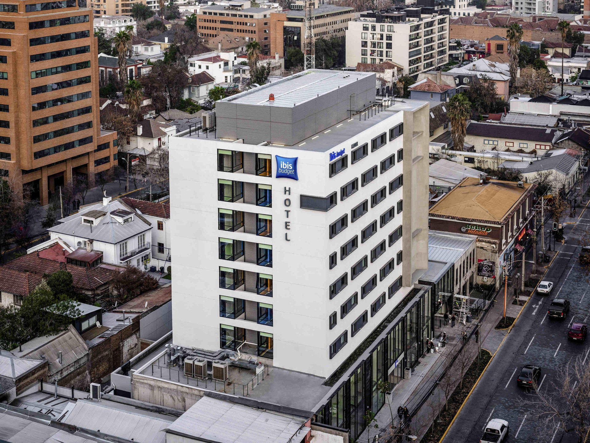 Vista Exterior Ibis Budget Santiago Providencia