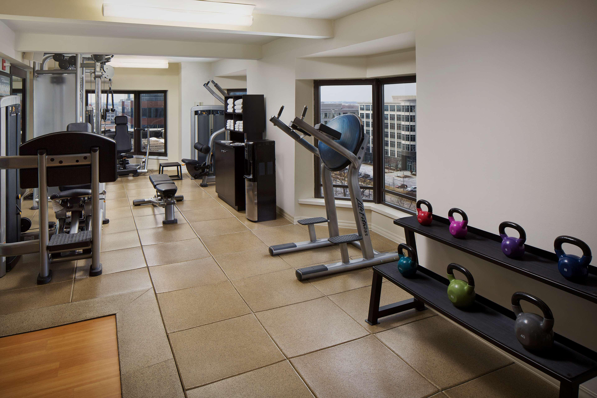 Gimnasio Hilton Rosemont Chicago O'Hare