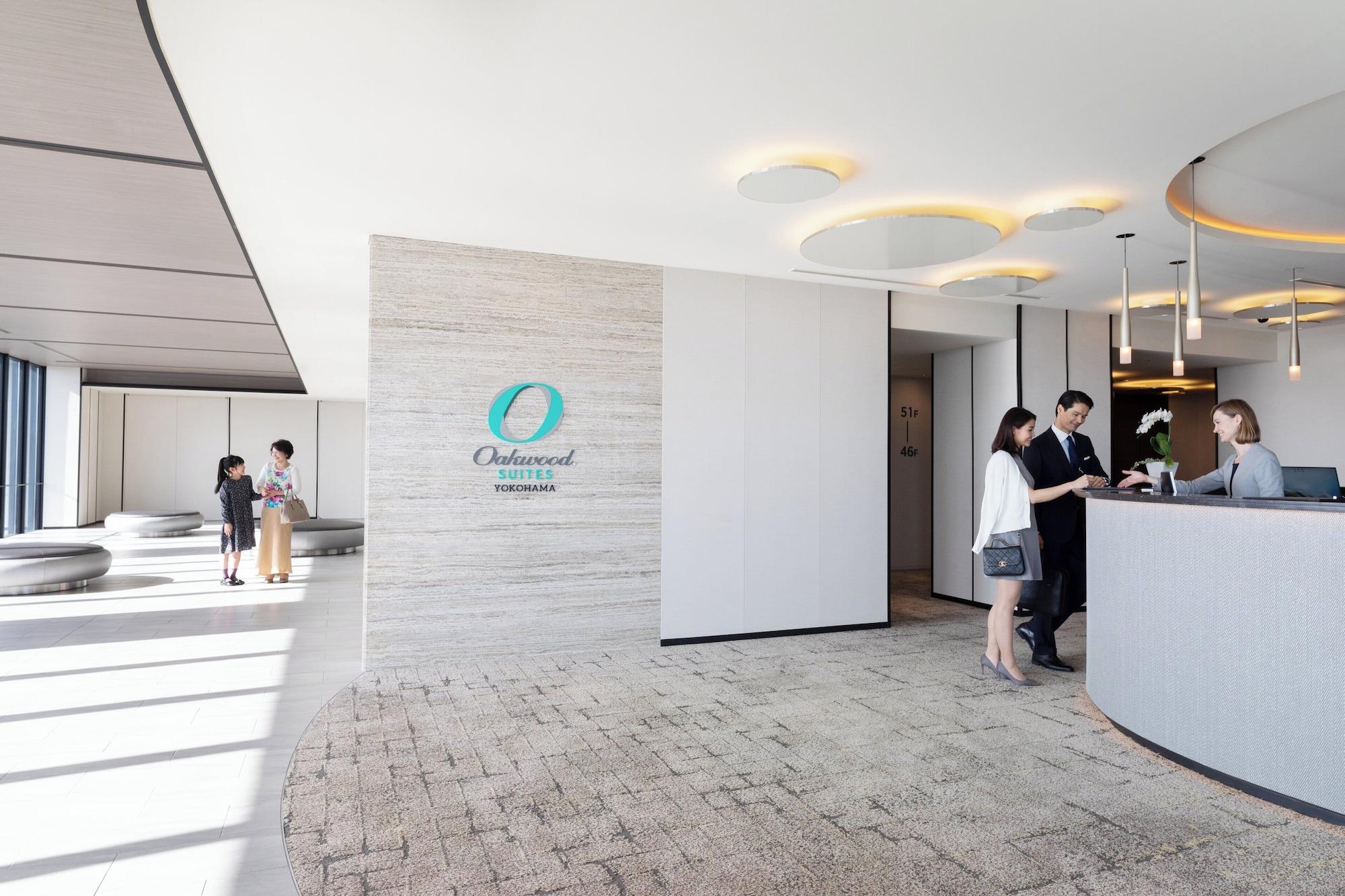 Vista Lobby Oakwood Suites Yokohama
