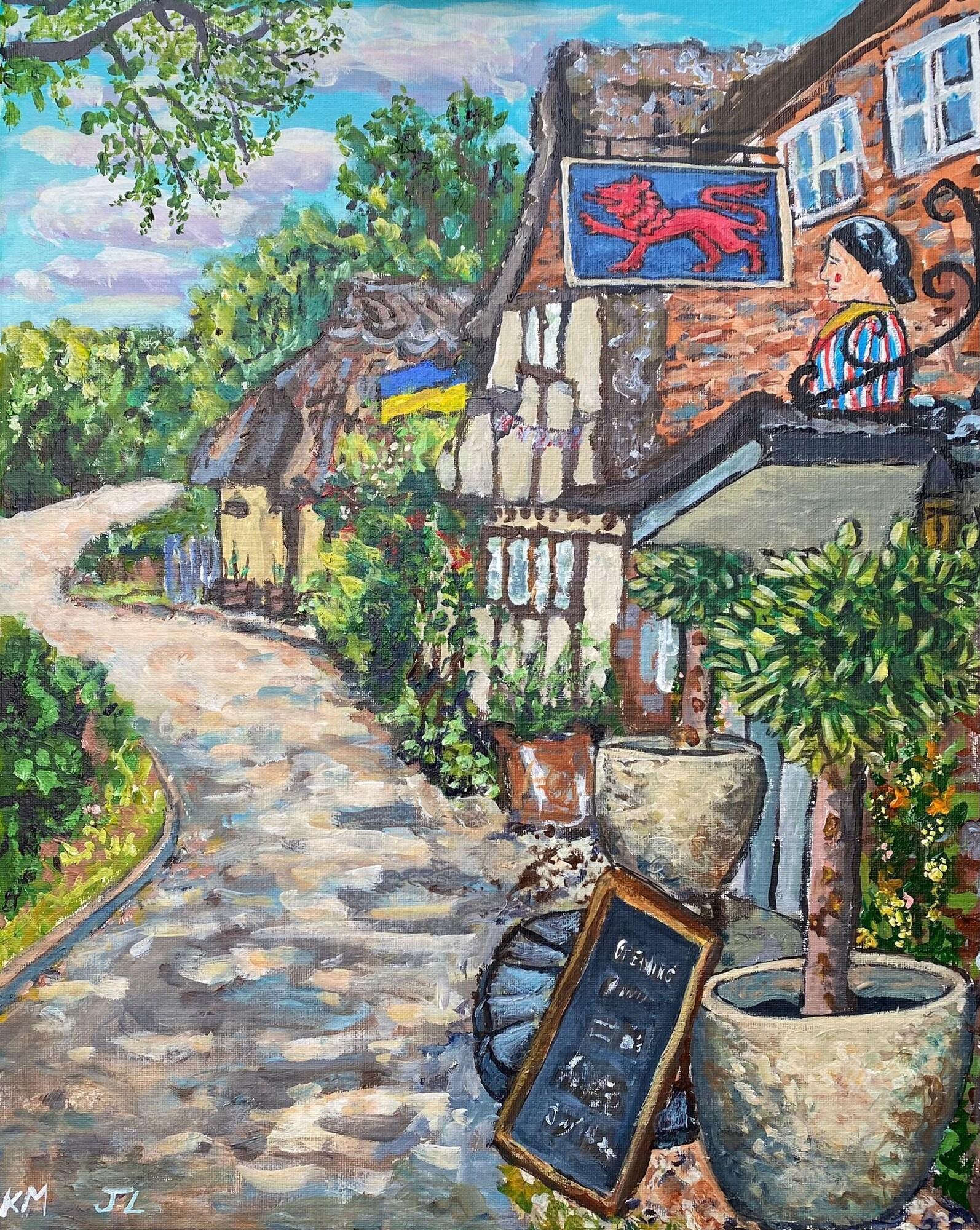 Vista Exterior The Red Lion Blewbury