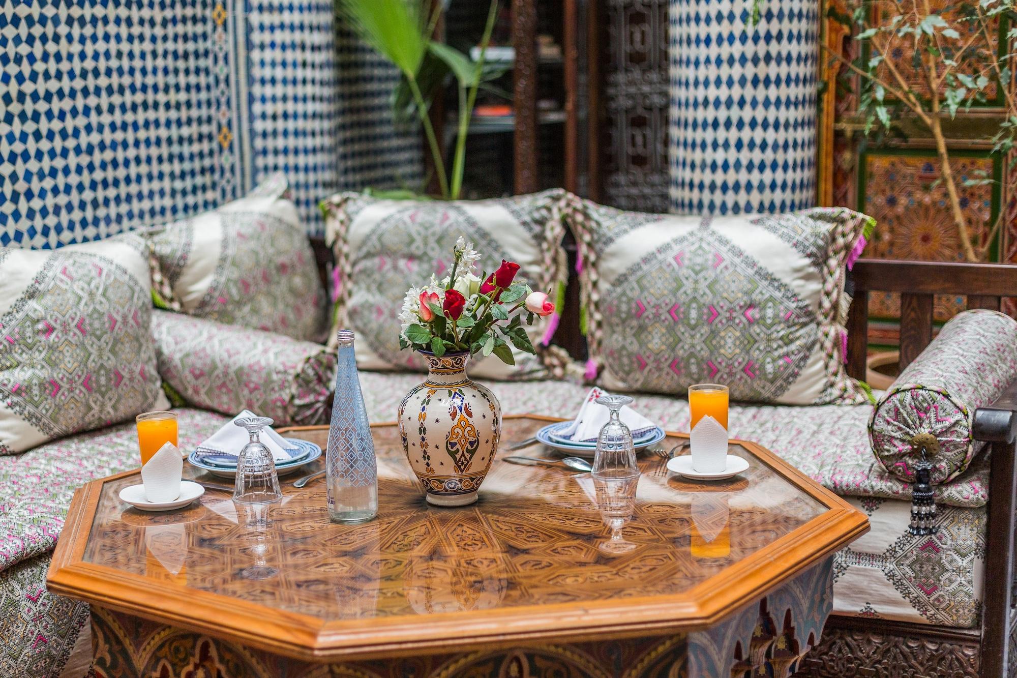 Vista Lobby Riad Ghita Palace