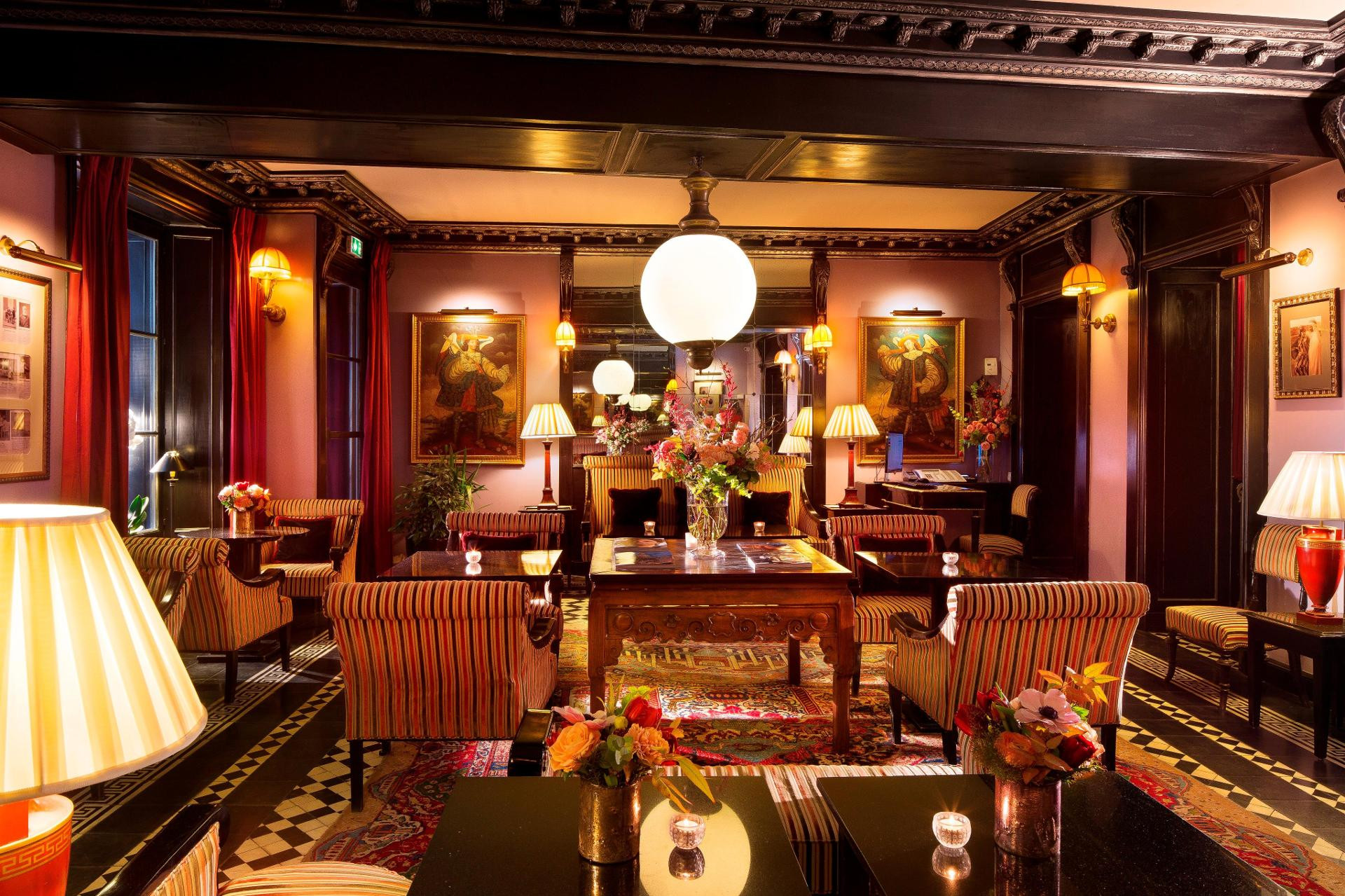 Vista Lobby Hôtel Villa d'Estrées - Saint-Germain