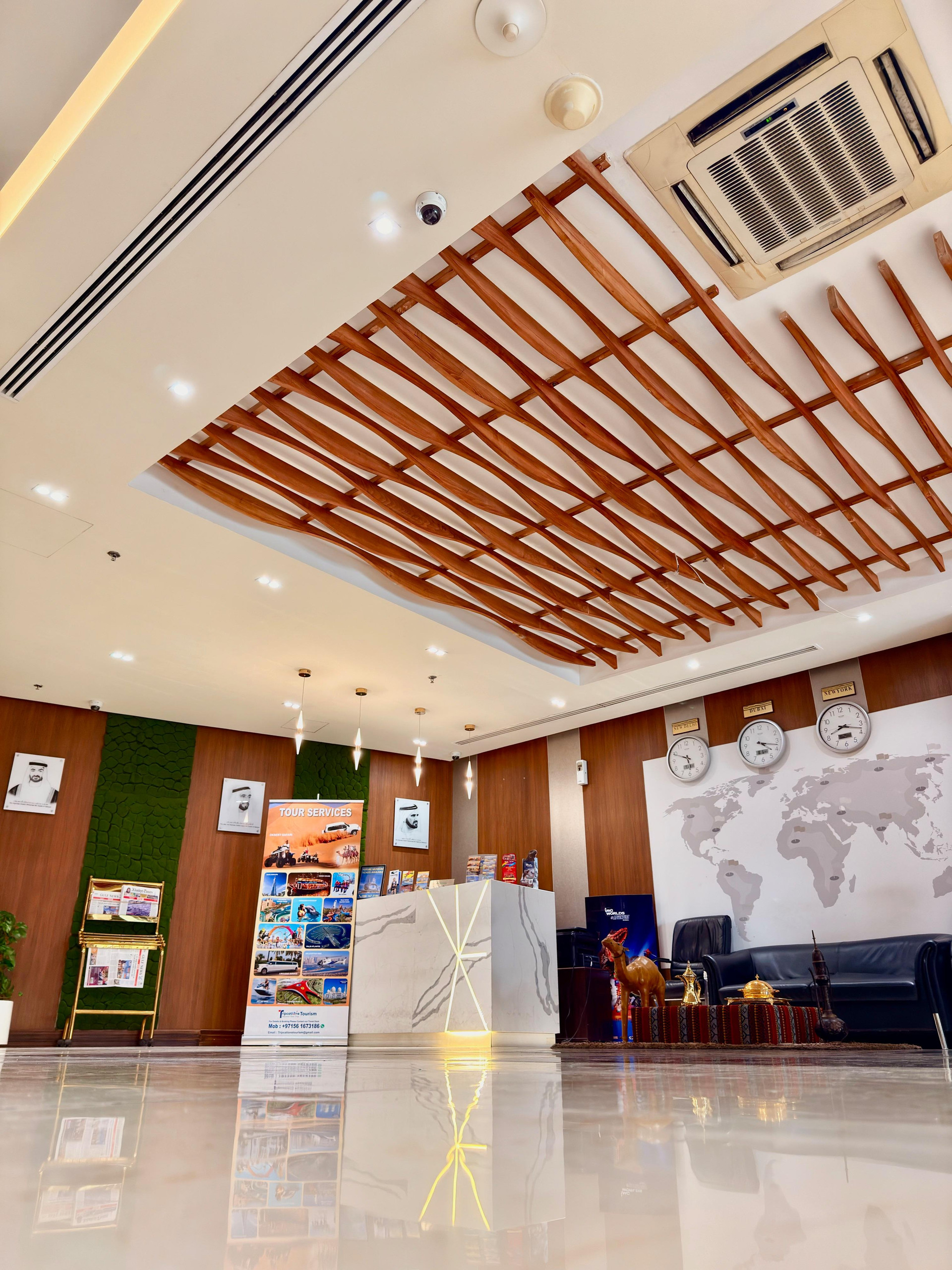 Vista Lobby Smana Hotel Al Raffa