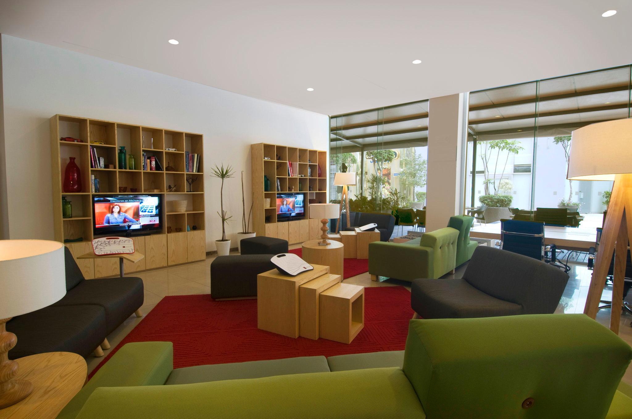 Vista Lobby Fiesta Inn Insurgentes Sur