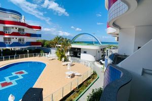 Alquiler Vacacional - Maravilhoso apto com vista mar e piscina-HB03F