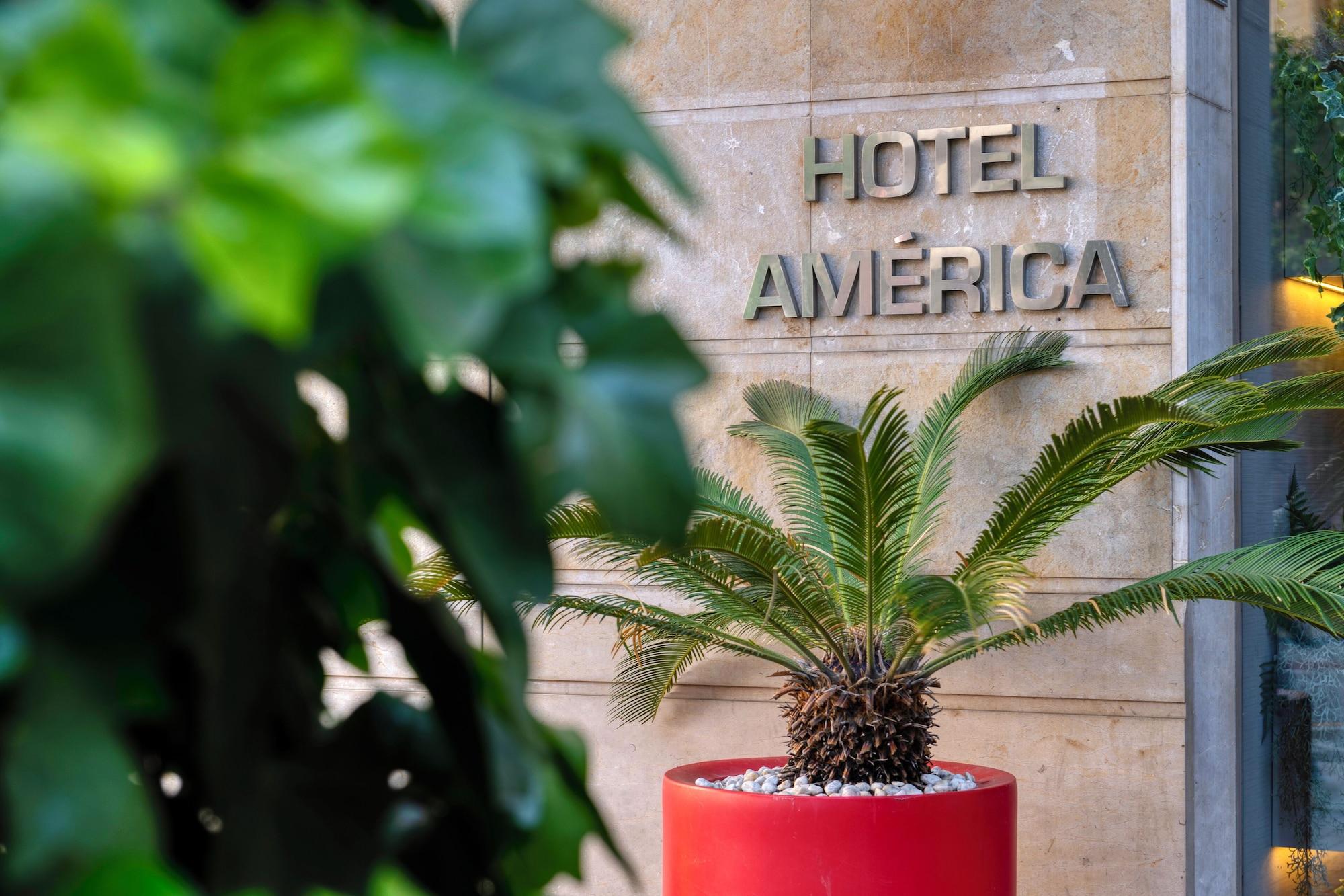 Vista Exterior Hotel America Barcelona