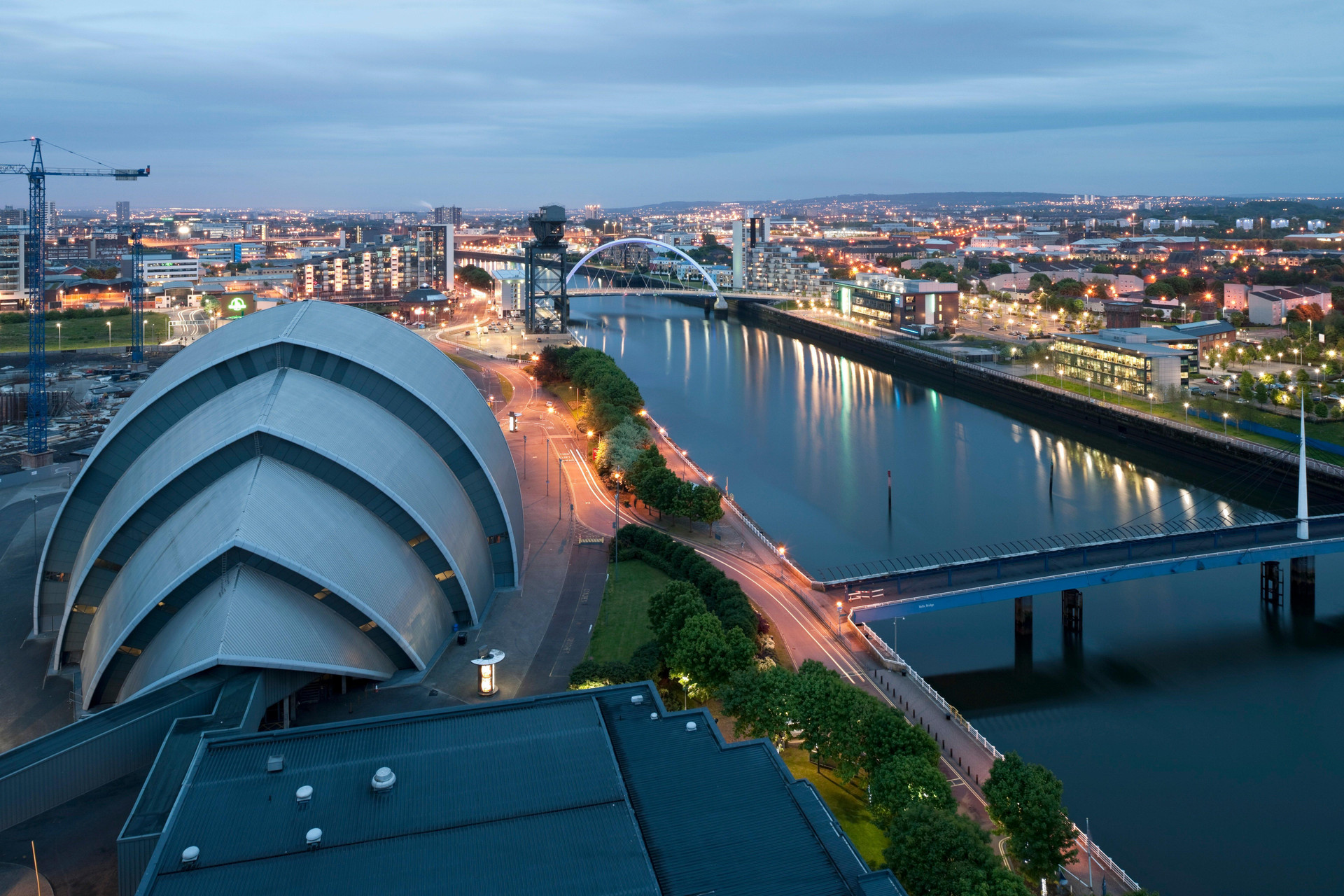Vista Exterior Crowne Plaza Hotel Glasgow by IHG