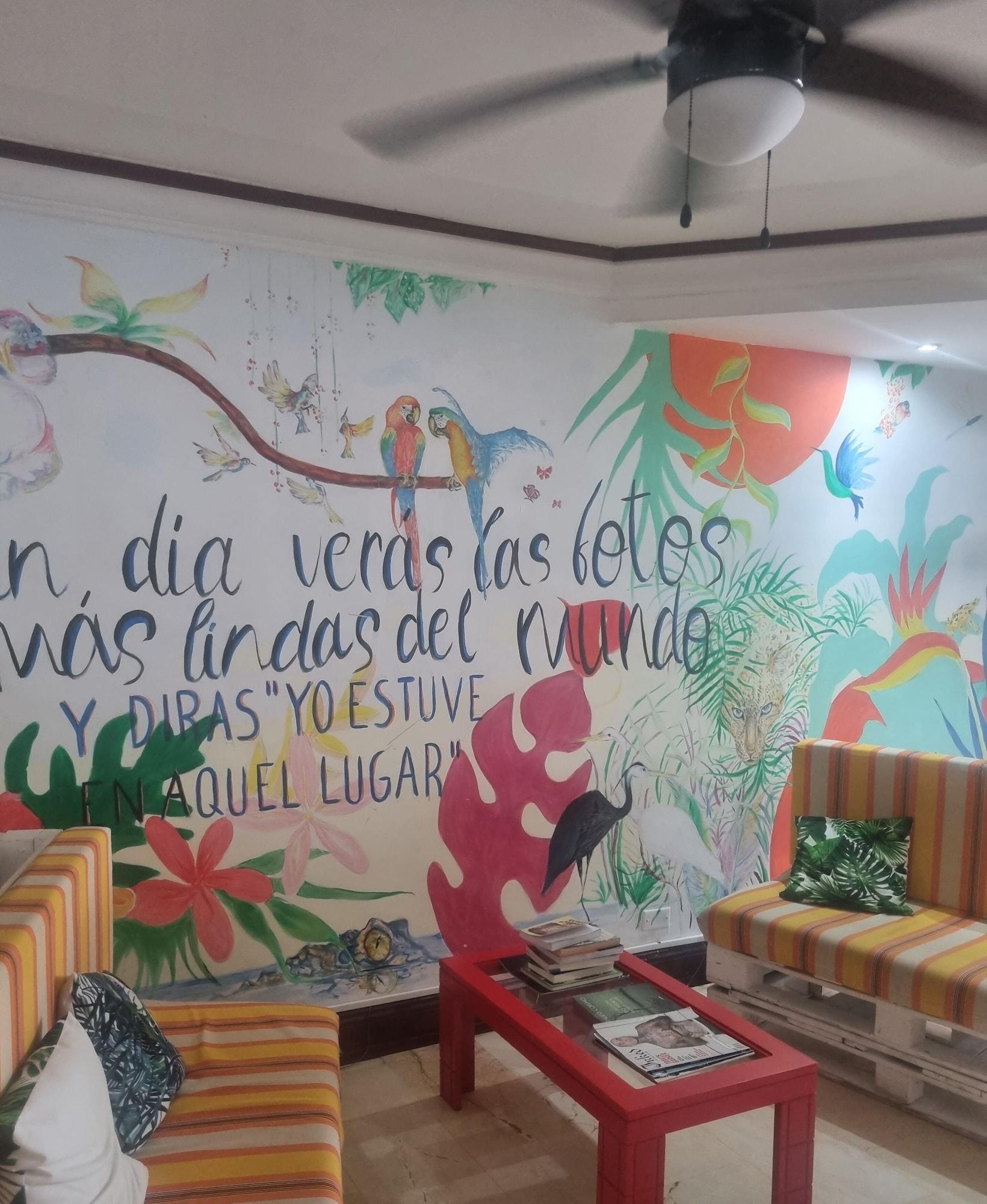 Vista Lobby Panama Experience Hostel