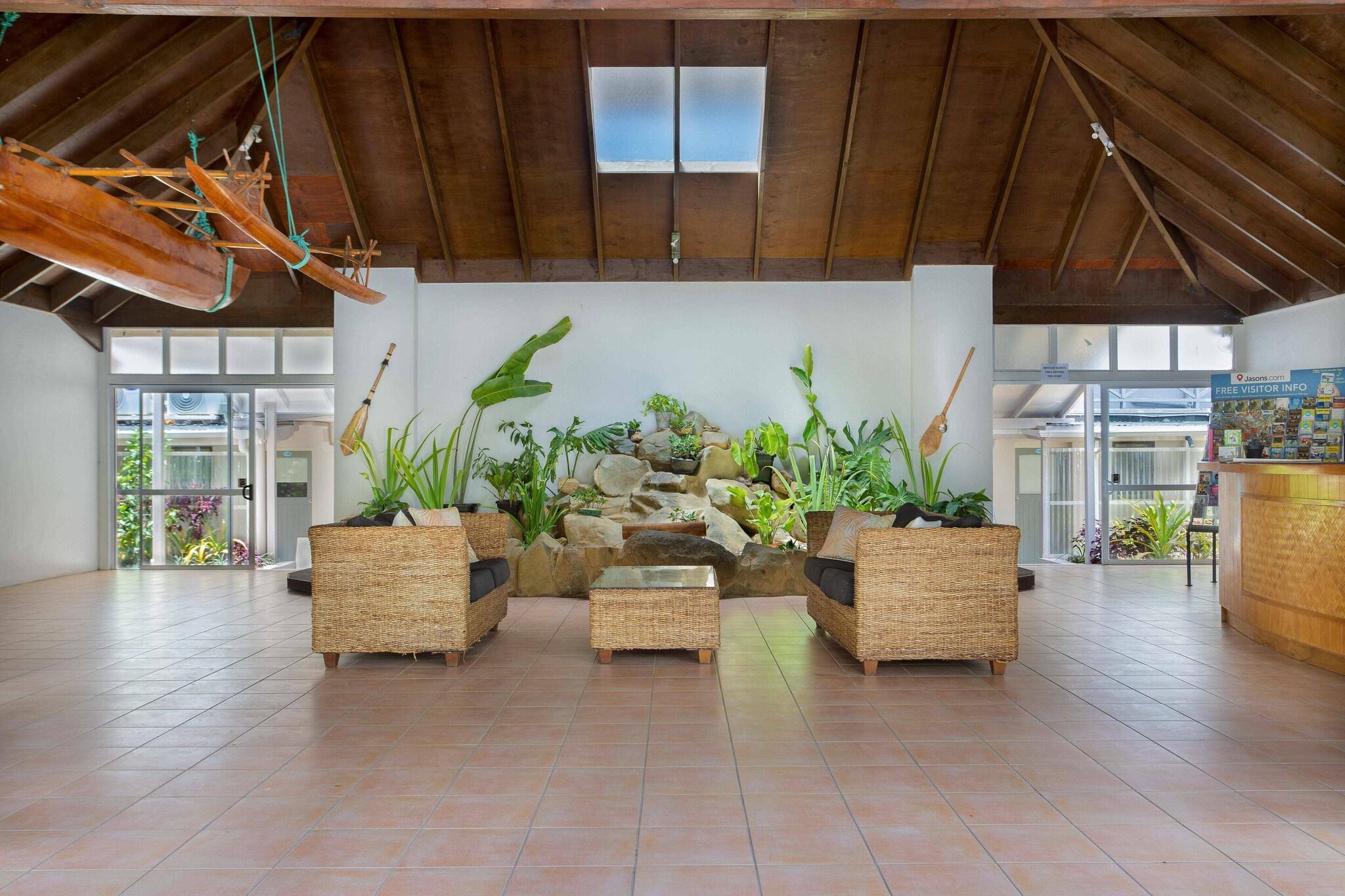 Vista Lobby Moana Sands Beachfront Hotel