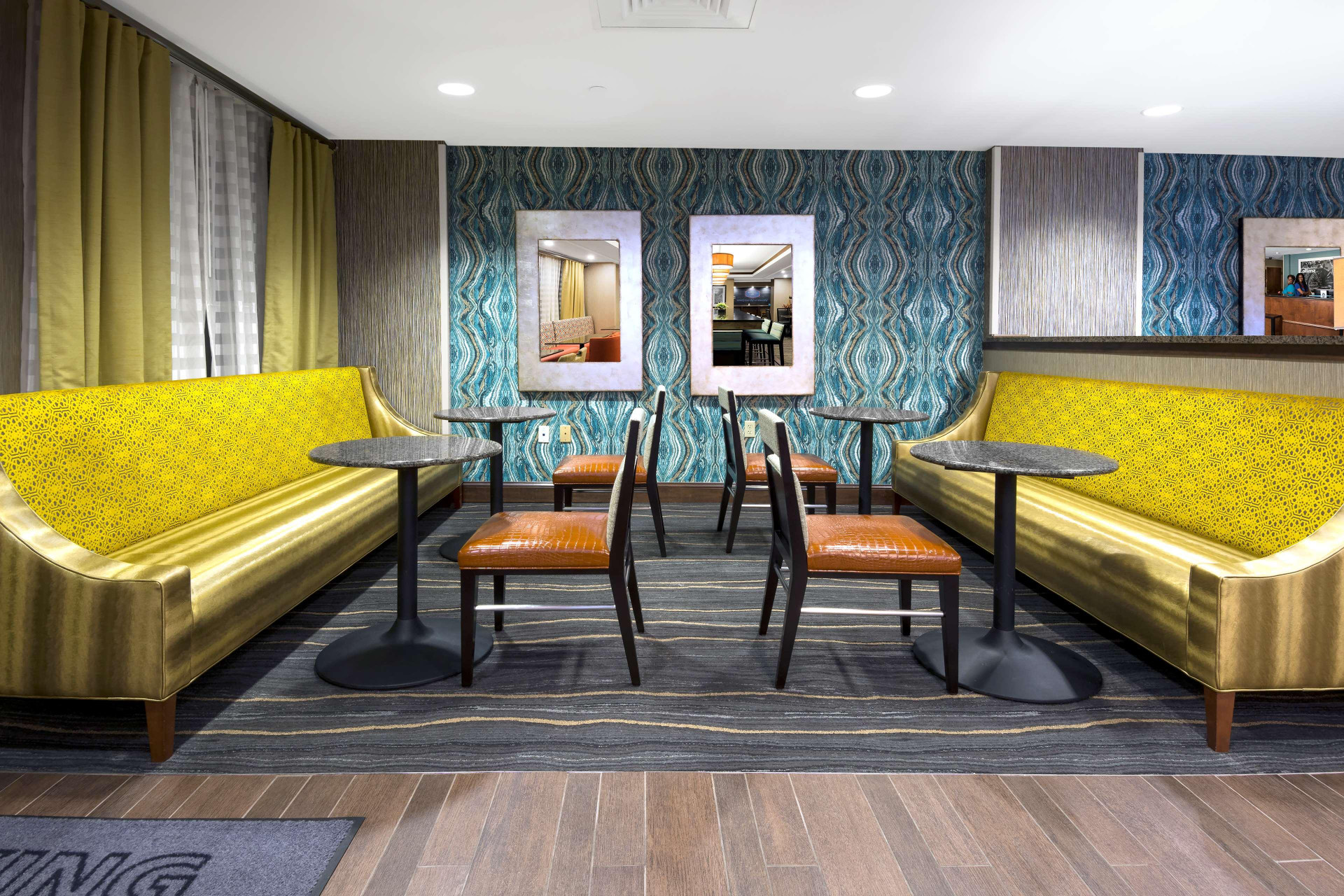Vista Lobby Hampton Inn Winston-Salem Hanes Mall