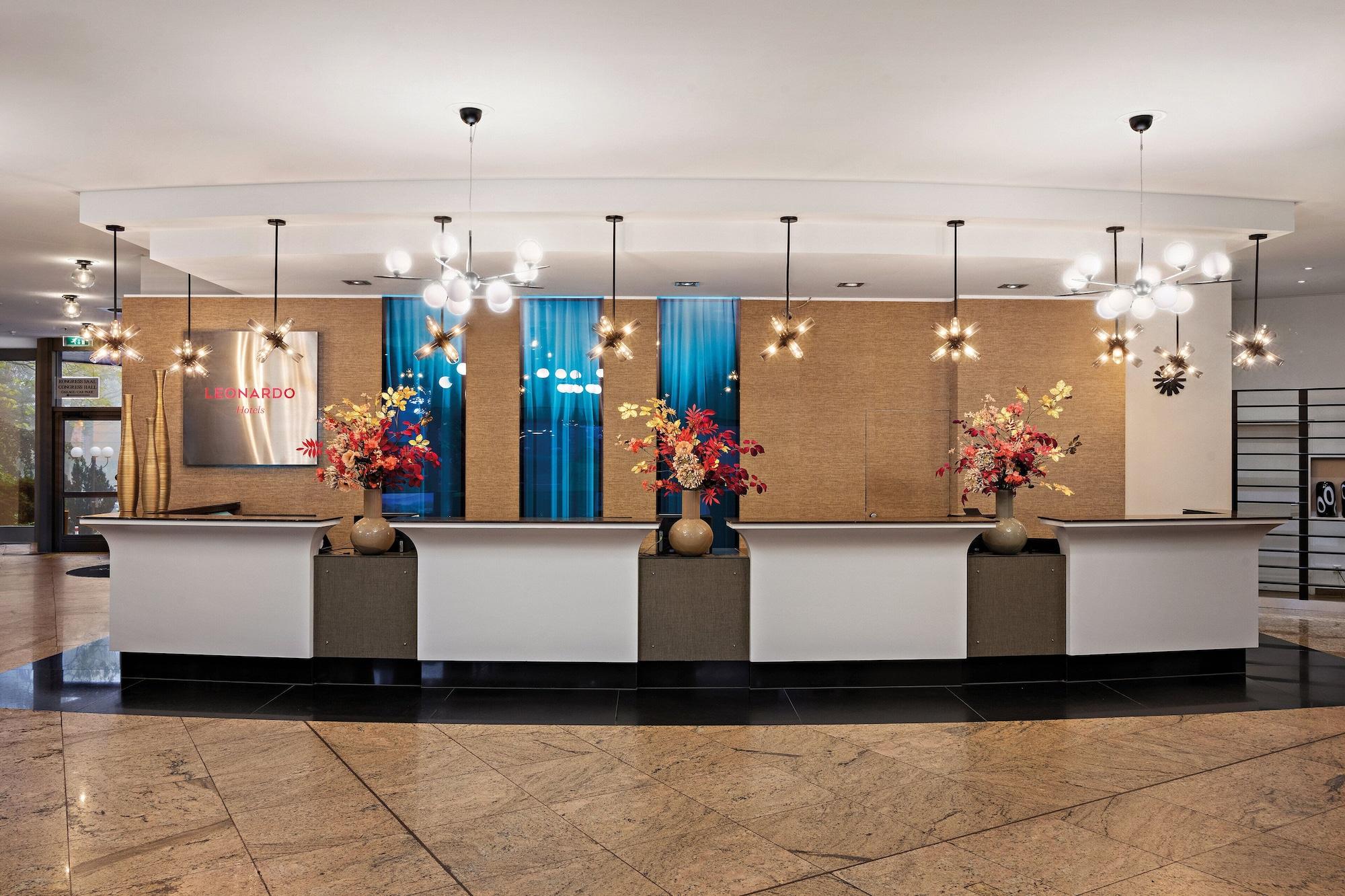 Vista Lobby Leonardo Royal Hotel Frankfurt