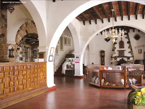 Vista Lobby Posada de la Misión Hotel Museo Jardín