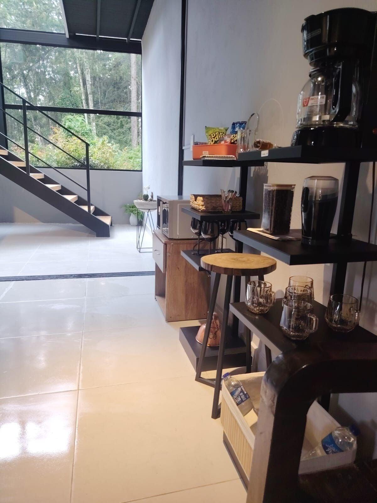 Equipamiento de Habitación apartasuite con vista al bosque