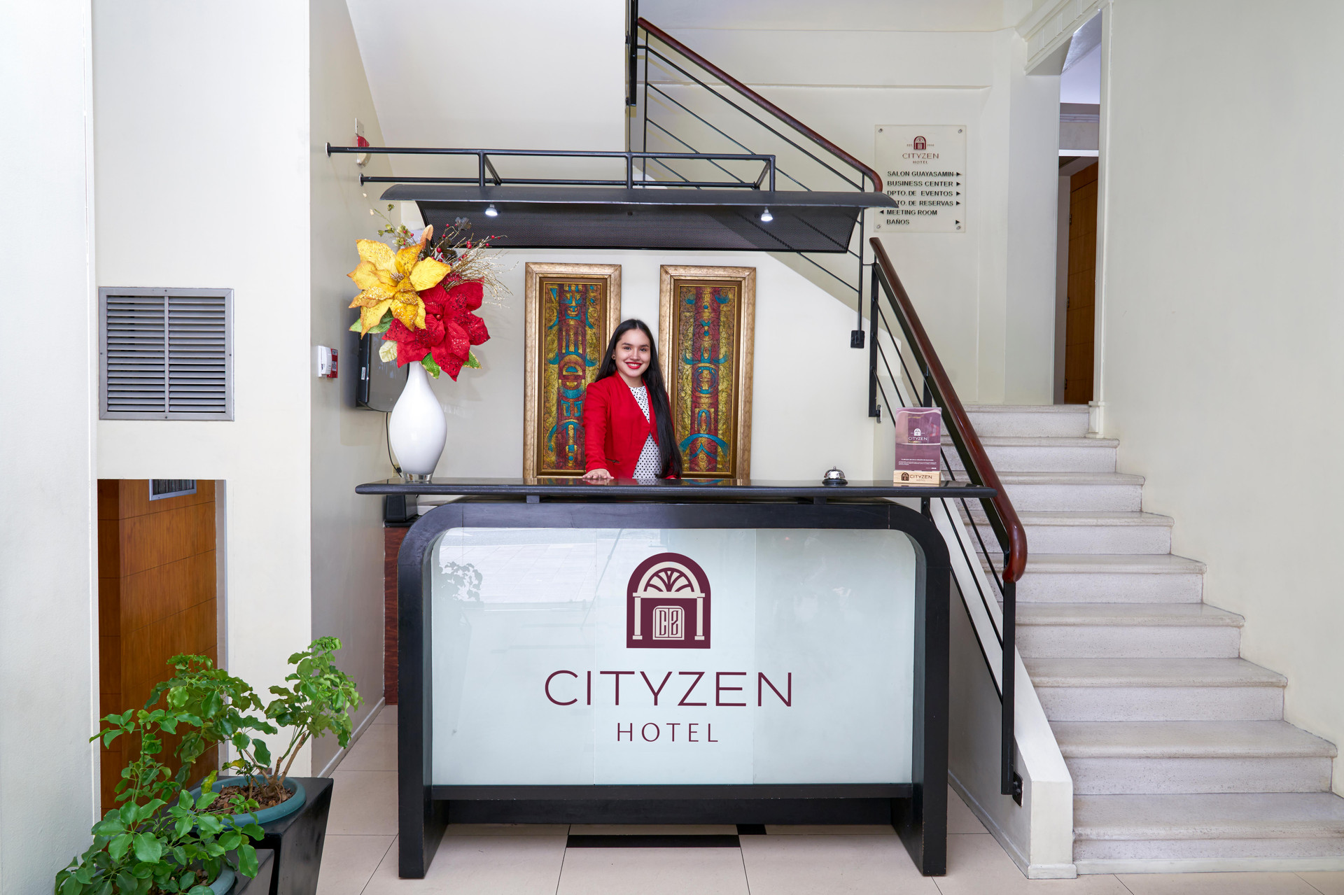 Vista Lobby Hotel Cityzen Guayaquil