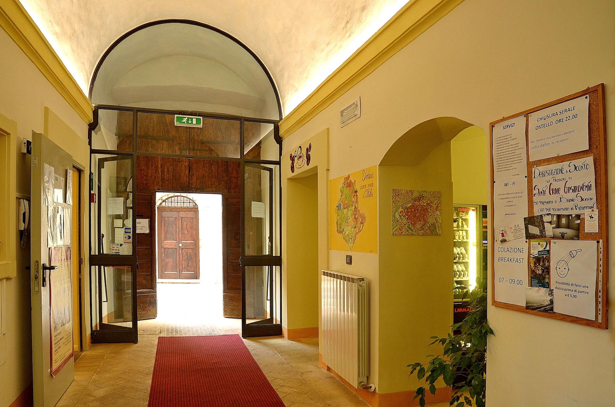 Vista Lobby Ostello Palazzo Pierantoni