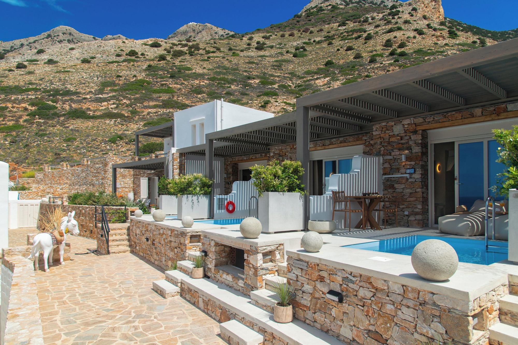 Vista Exterior Filadaki Villas