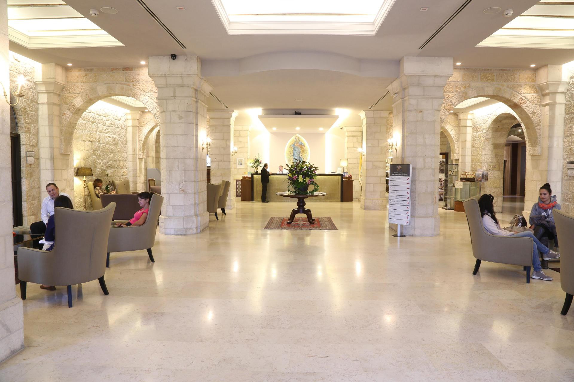 Vista Lobby Notre Dame Center Guest House