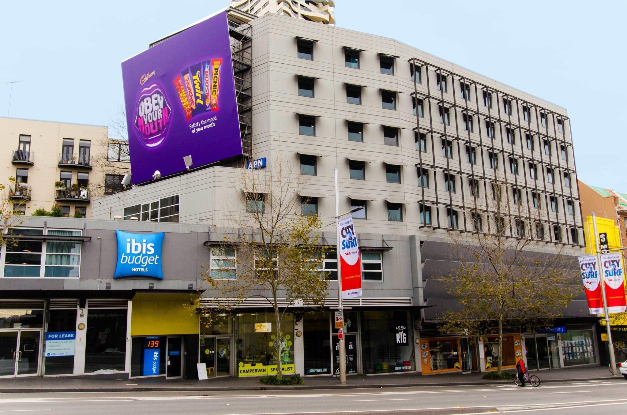 Vista Exterior ibis budget Sydney East
