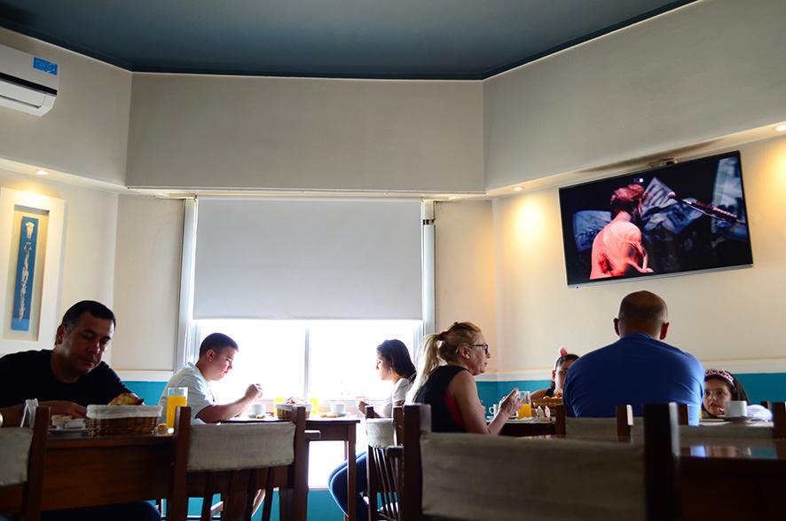 Área de desayuno Hotel Ro Che Hil Tandil