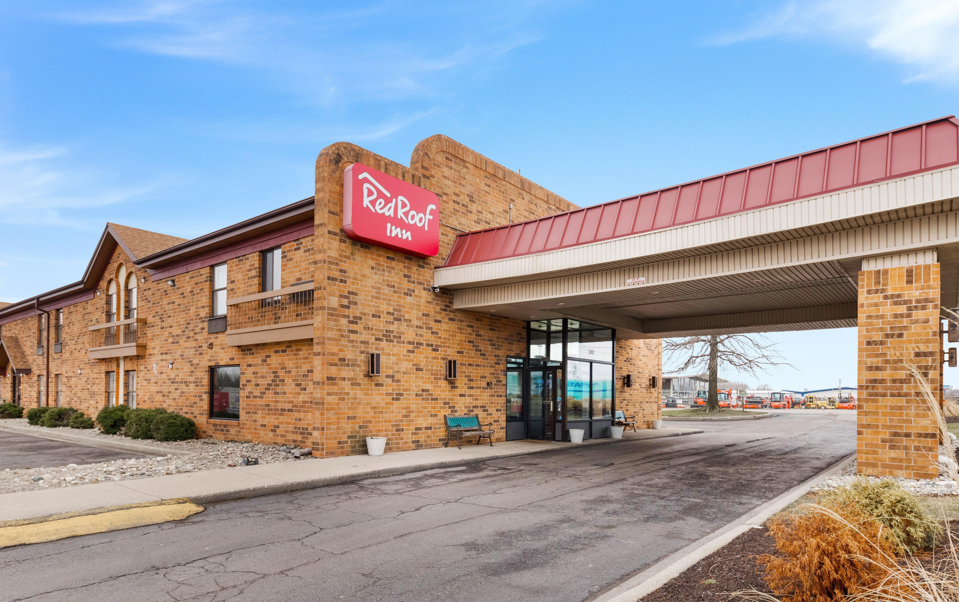 Vista Exterior Red Roof Inn Fort Wayne