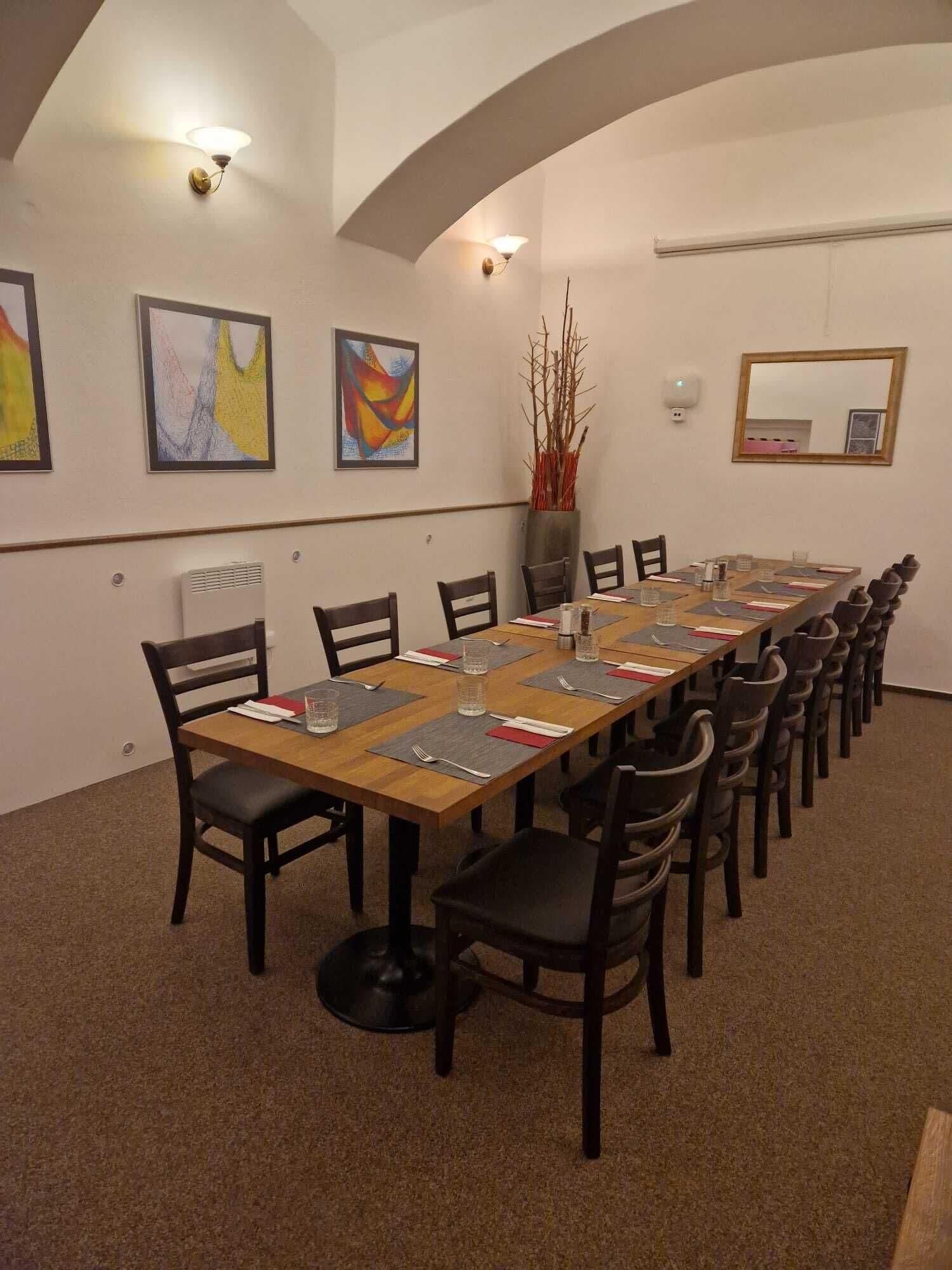 Sala de Reuniones Hotel U Labutě