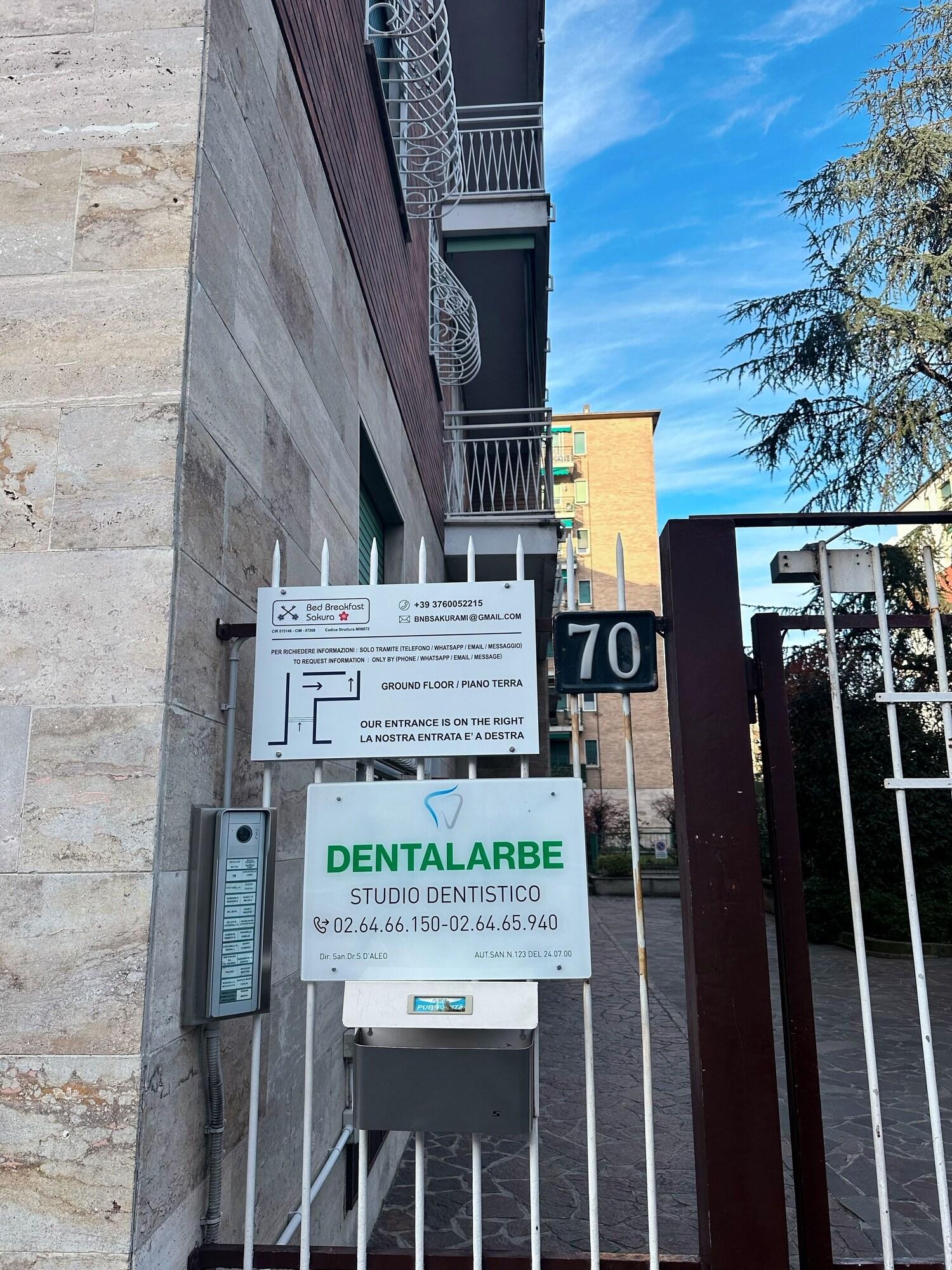 Vista Exterior BED & BREAKFAST SAKURA