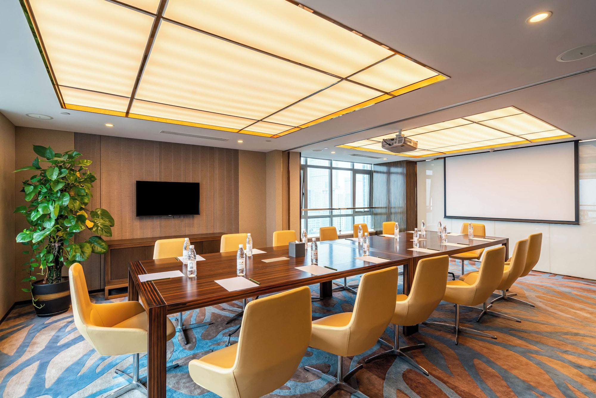 Sala de Reuniones Cheng Du Wifc Suites -YYC Preferred