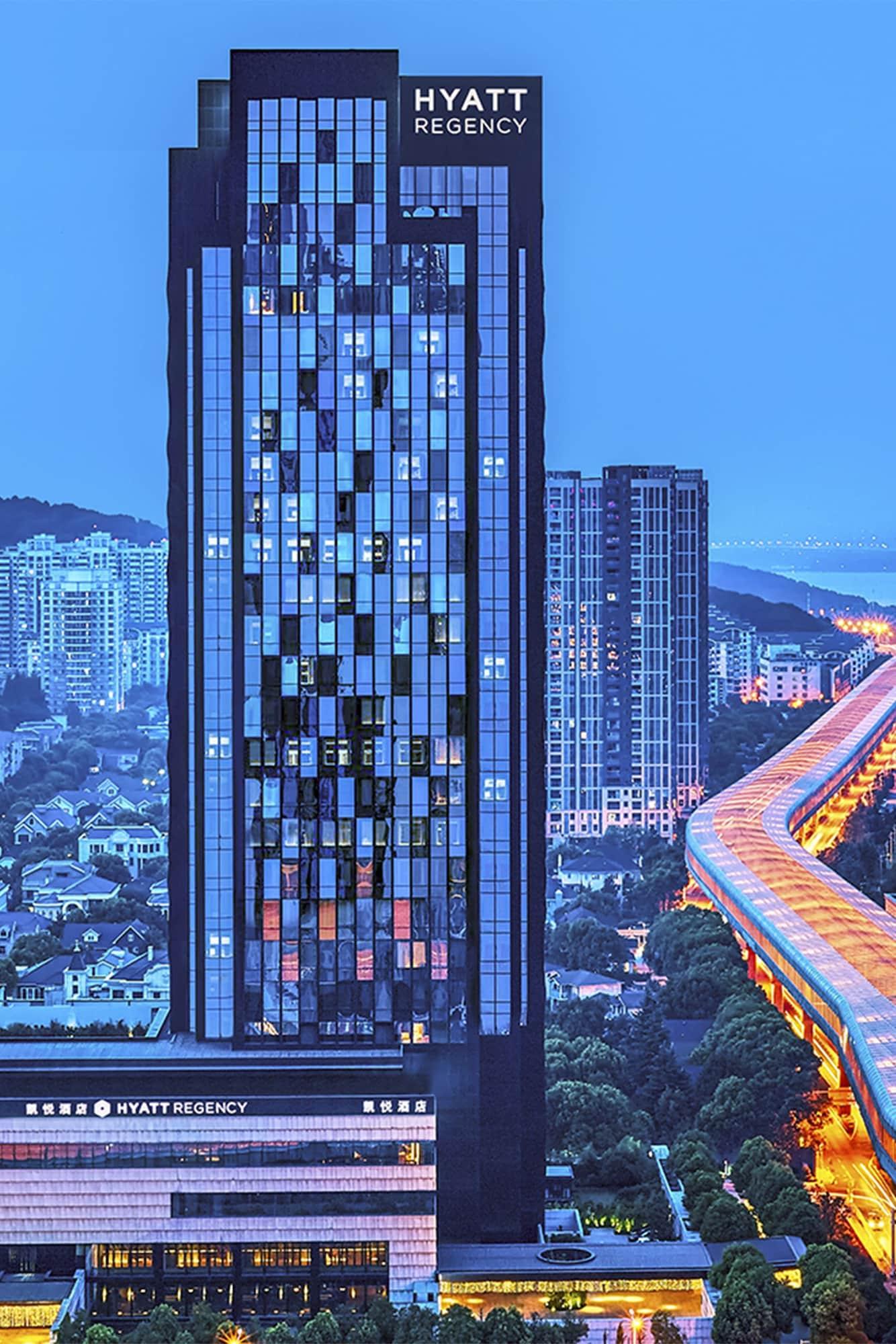 Vista Exterior Hyatt Regency Wuhan Optics Valley