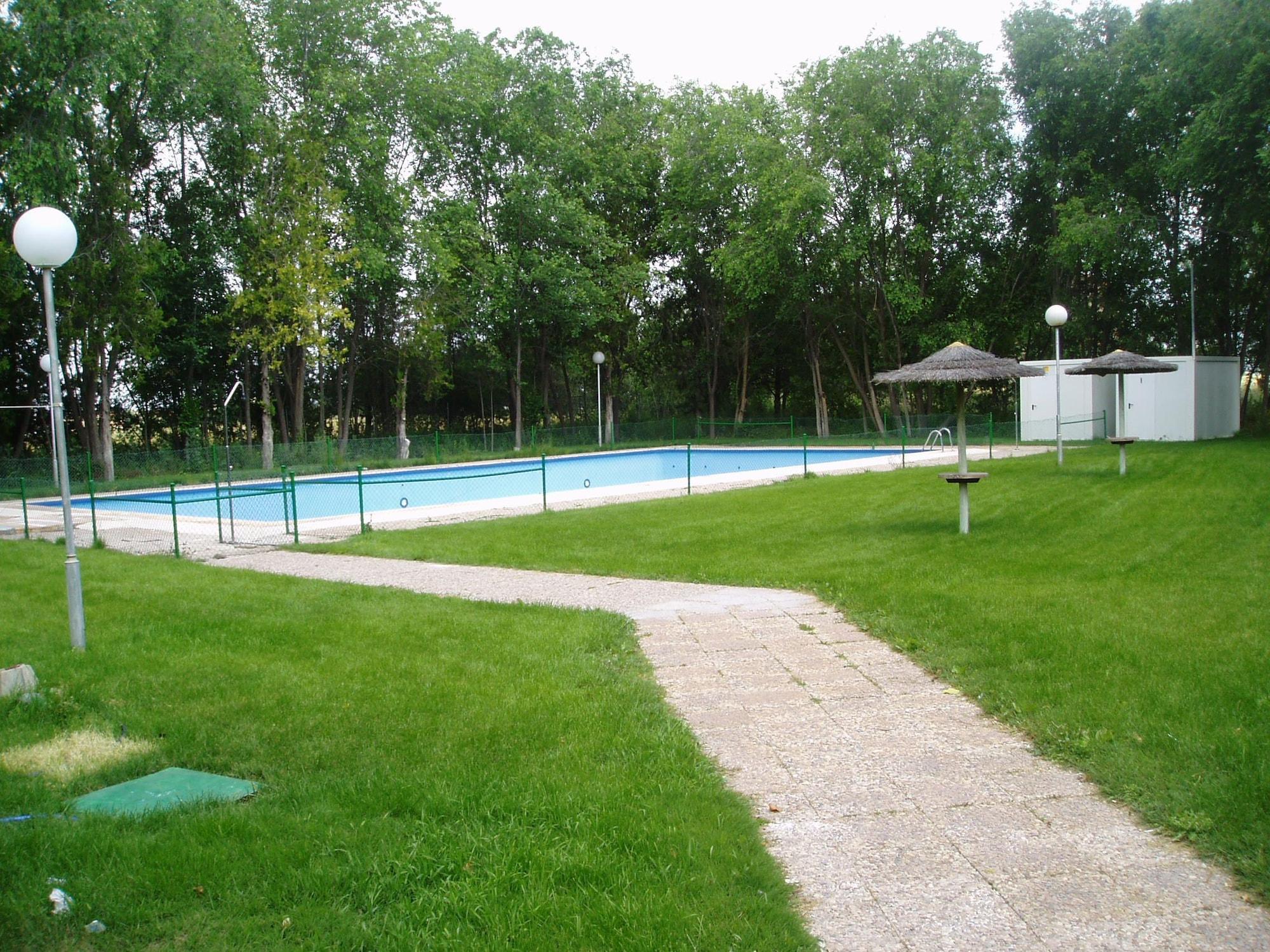 Vista Piscina Hotel Manzanares