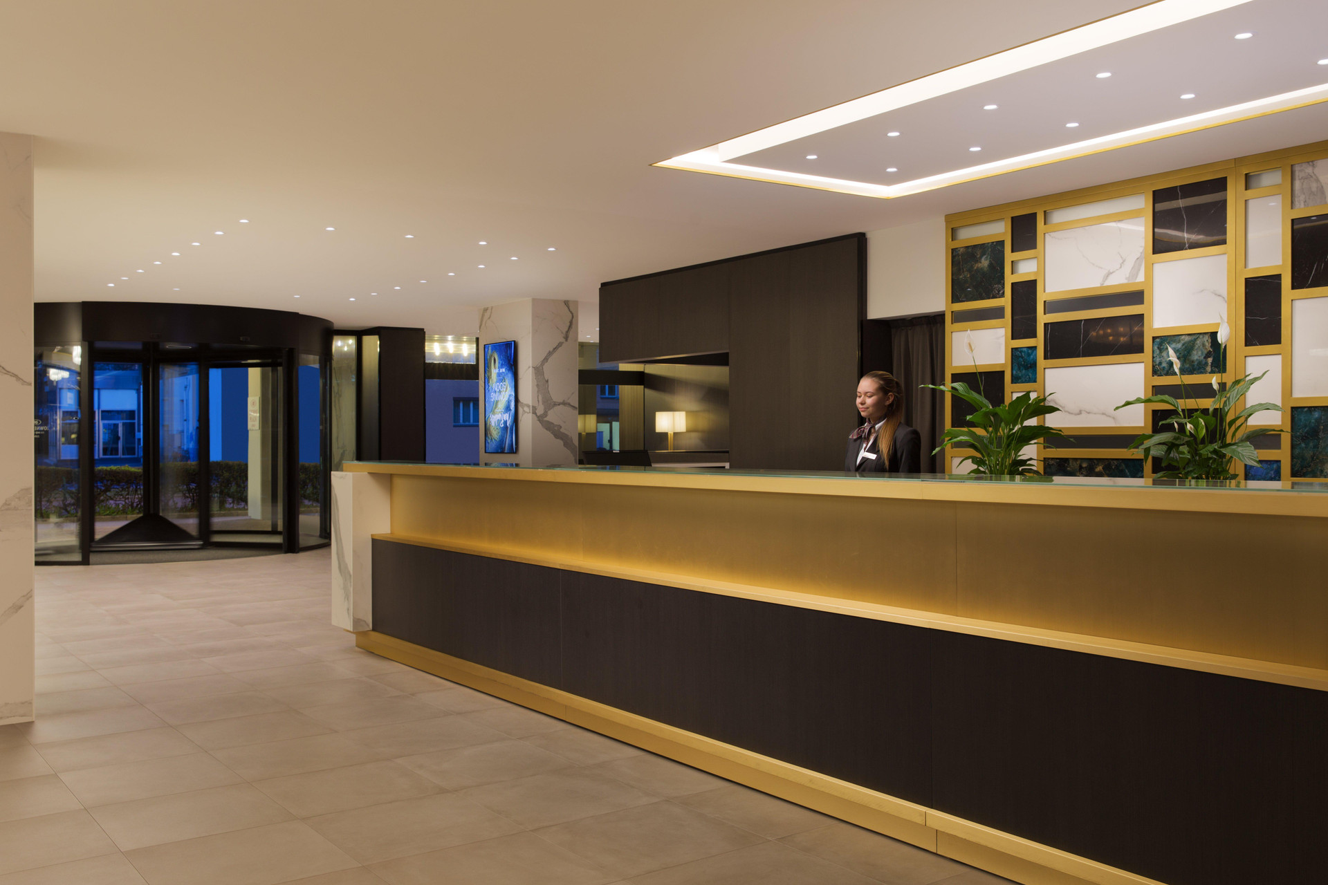 Vista Lobby Crowne Plaza Zürich by IHG