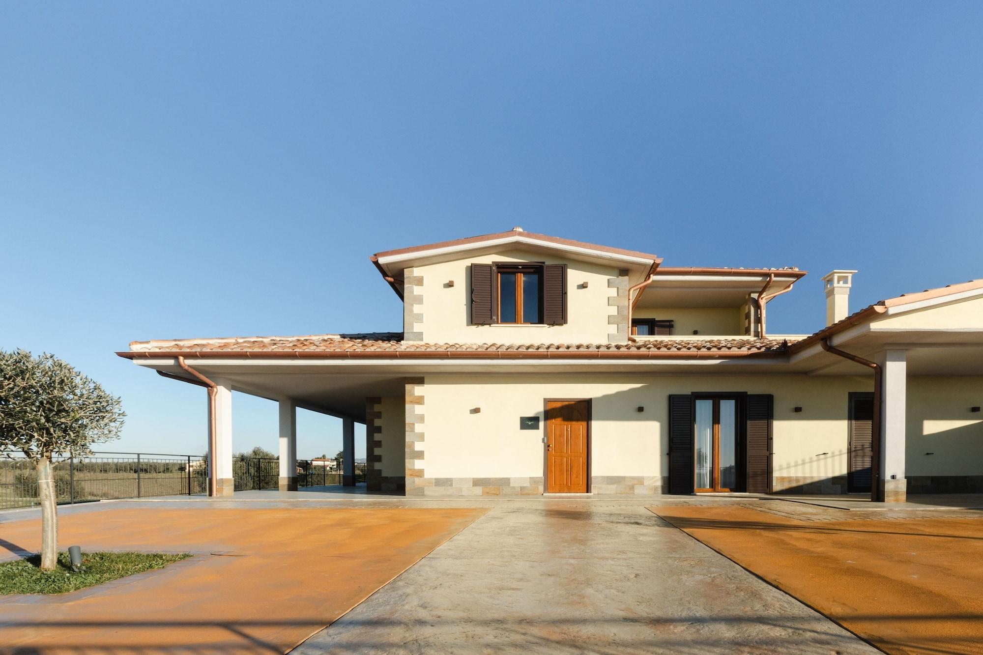 Vista Exterior Villa Olivieri B&B - Wellness House