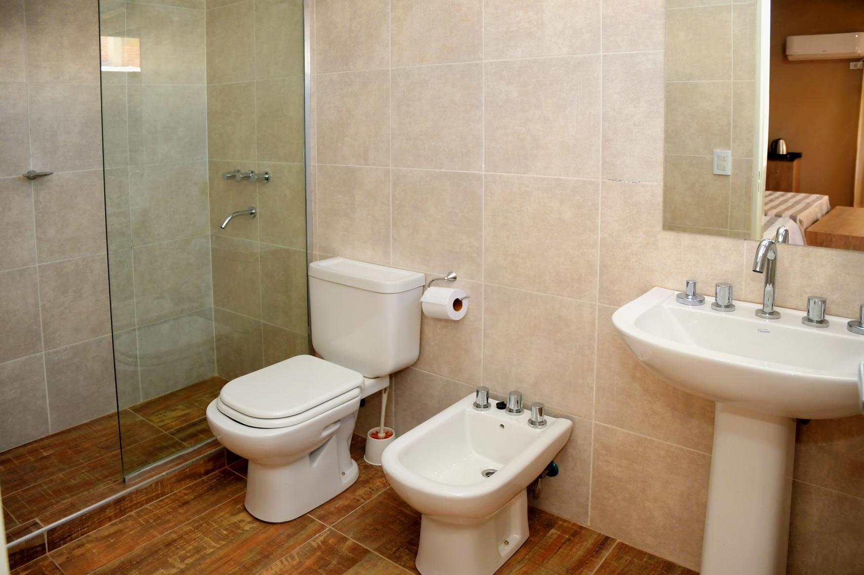 Baño Posada Terraza del Rio