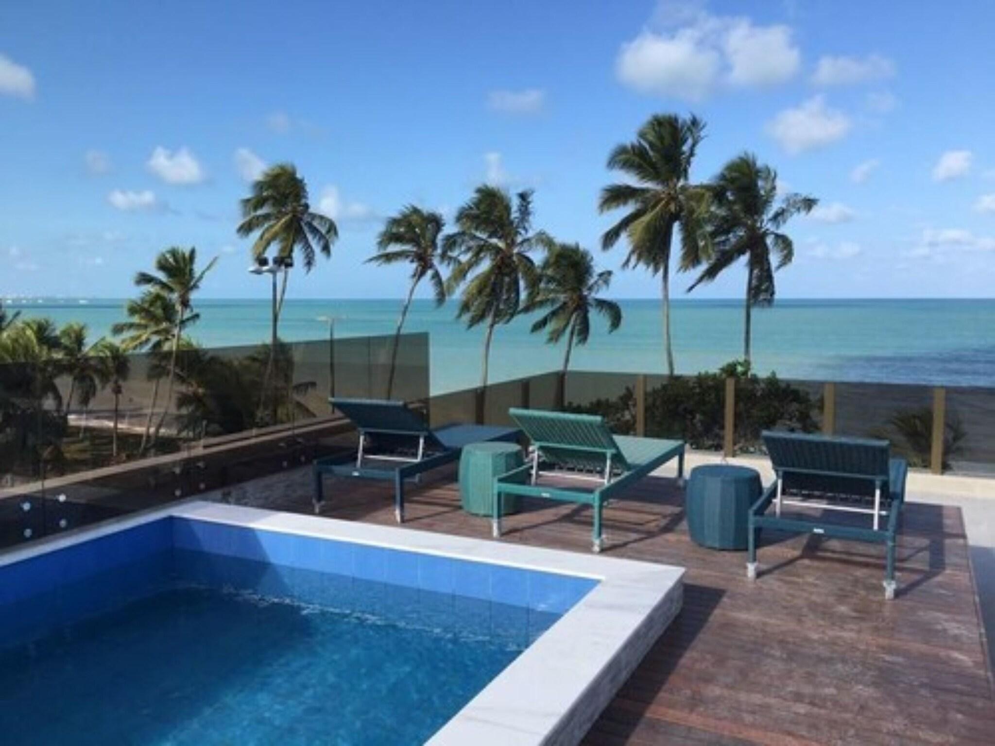 Vista Piscina Hotel do Mar Cabo Branco