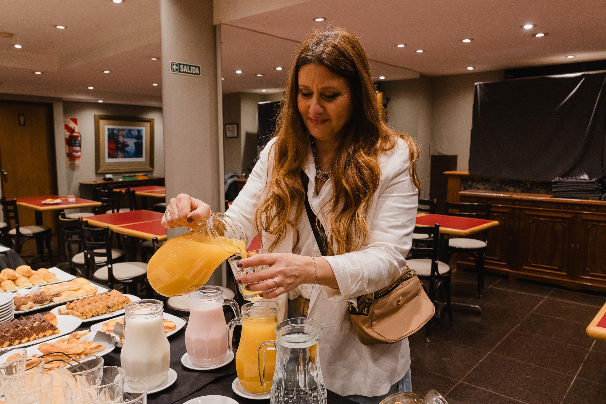 Área de desayuno Recoleta Vibes Hotel