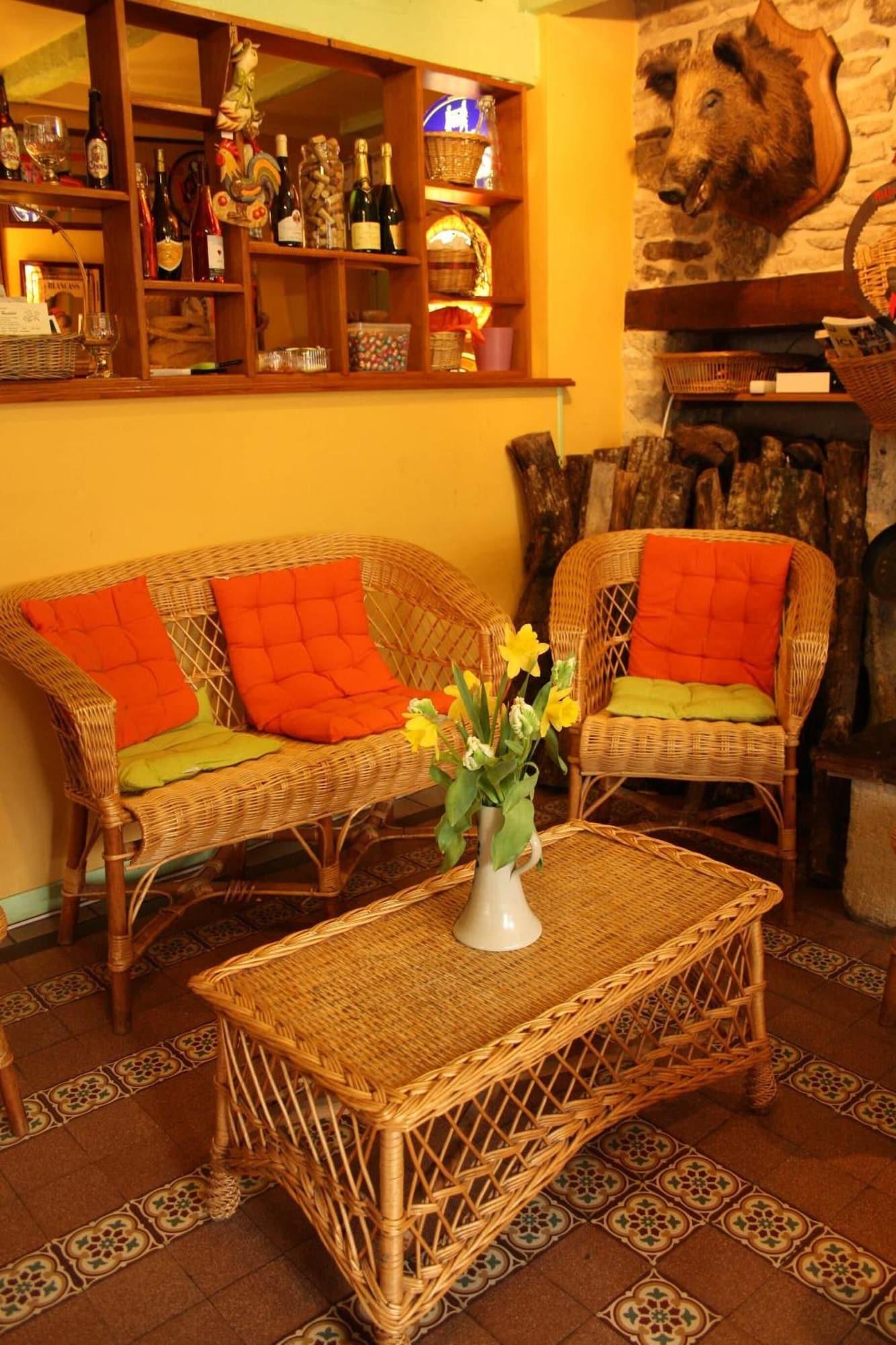 Vista Lobby L'Auberge de la Fontaine