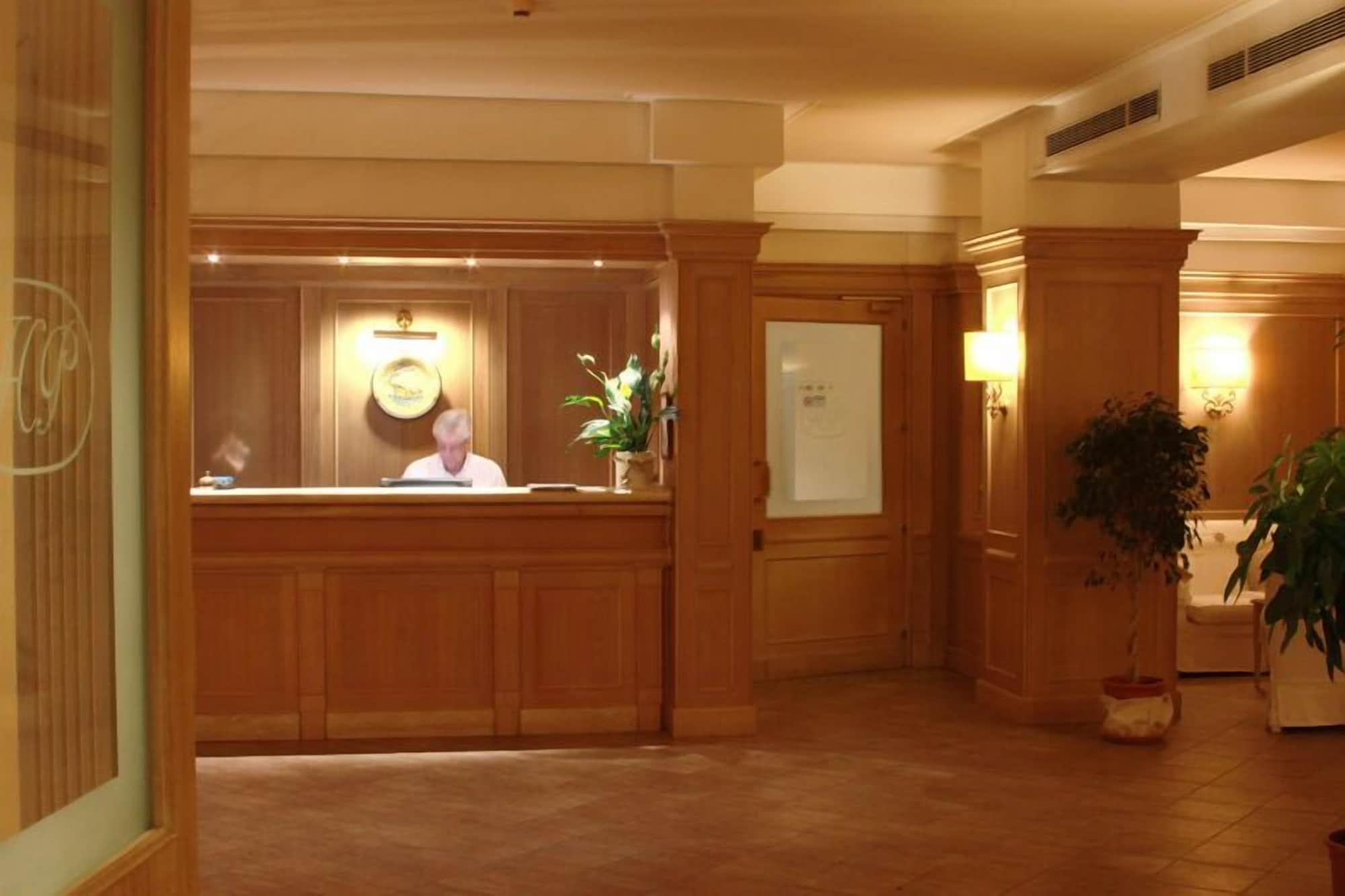 Vista Lobby Hotel Poseidon